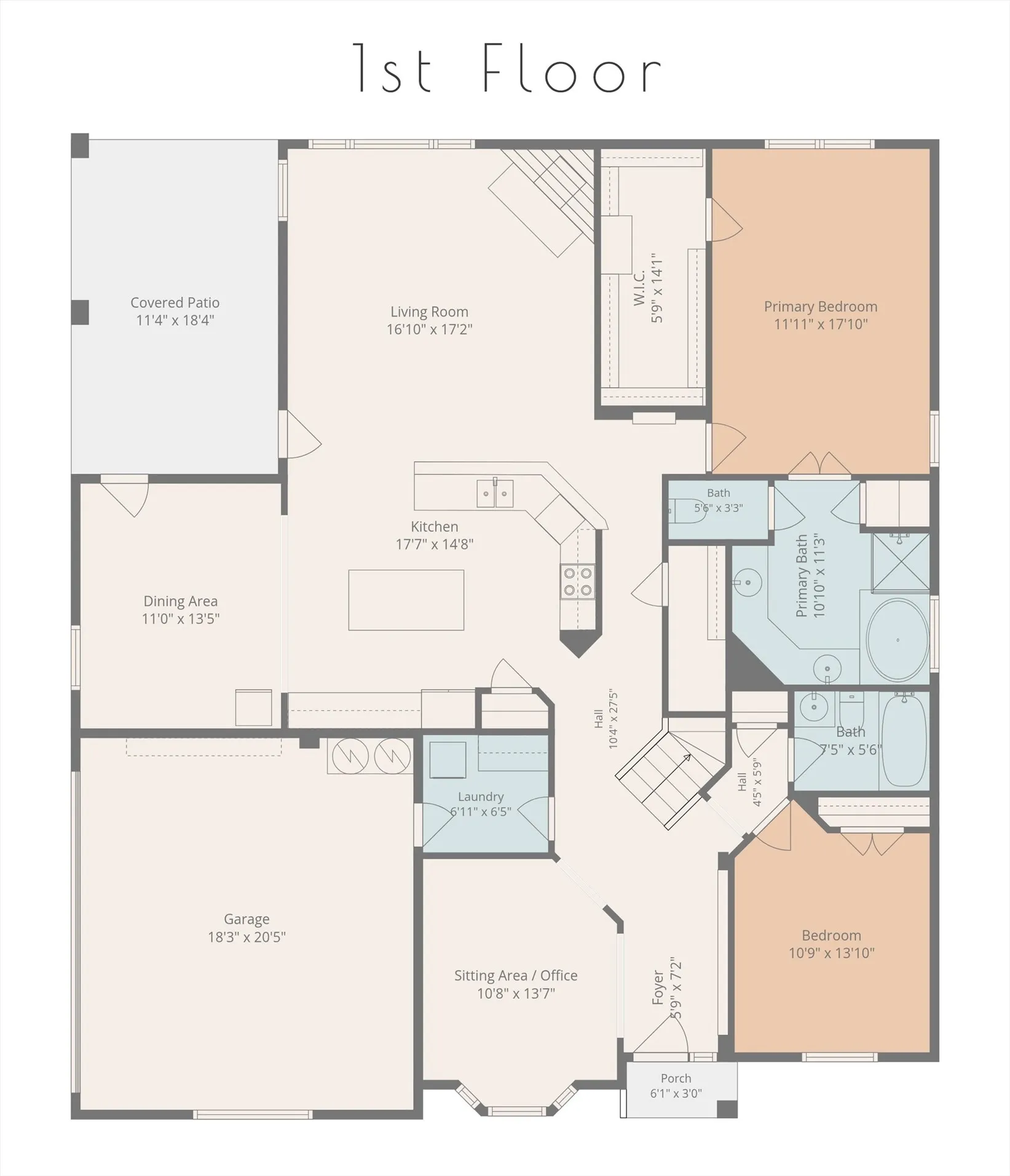 Floor Plan 1st floor