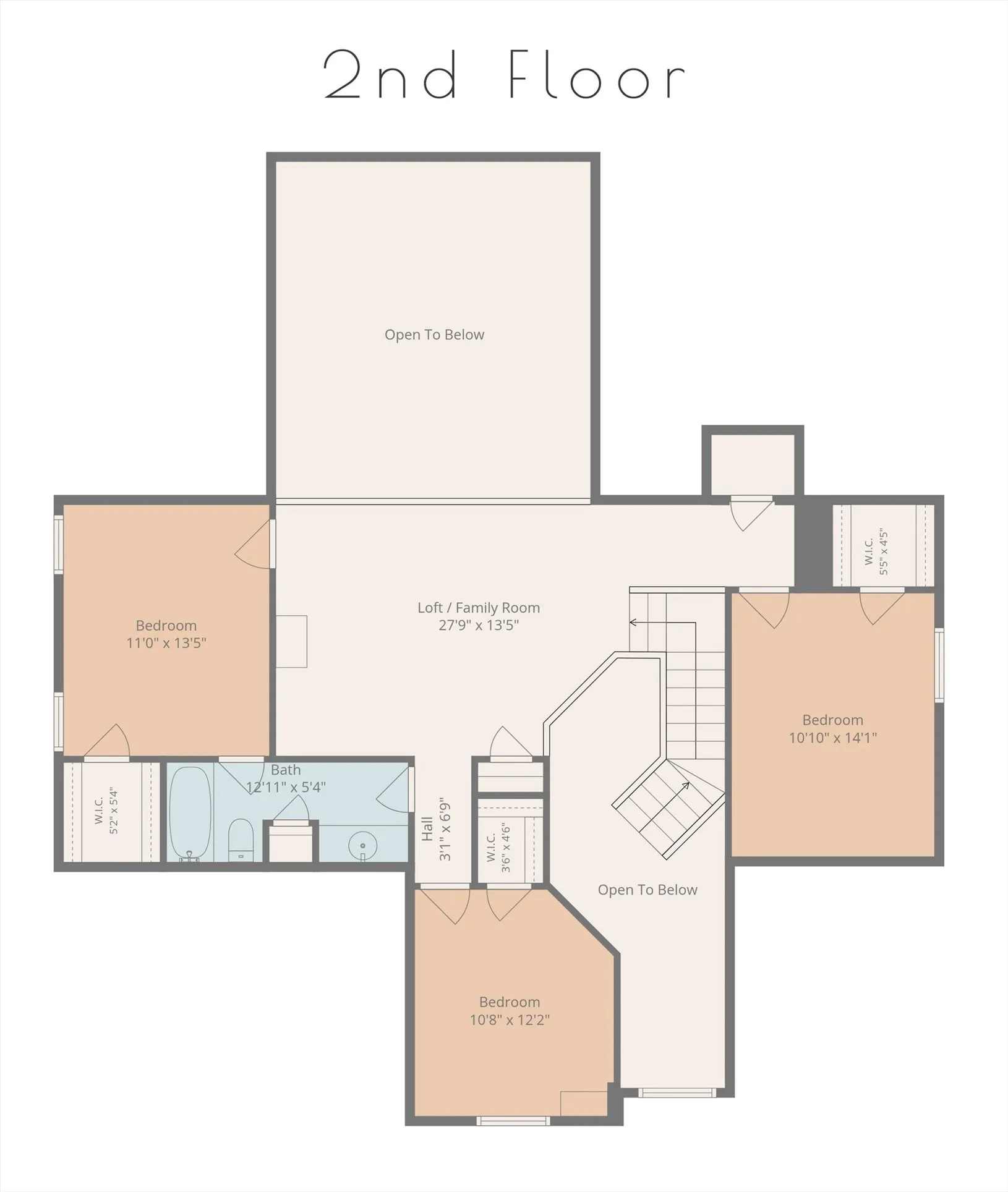 Floor Plan 2nd floor