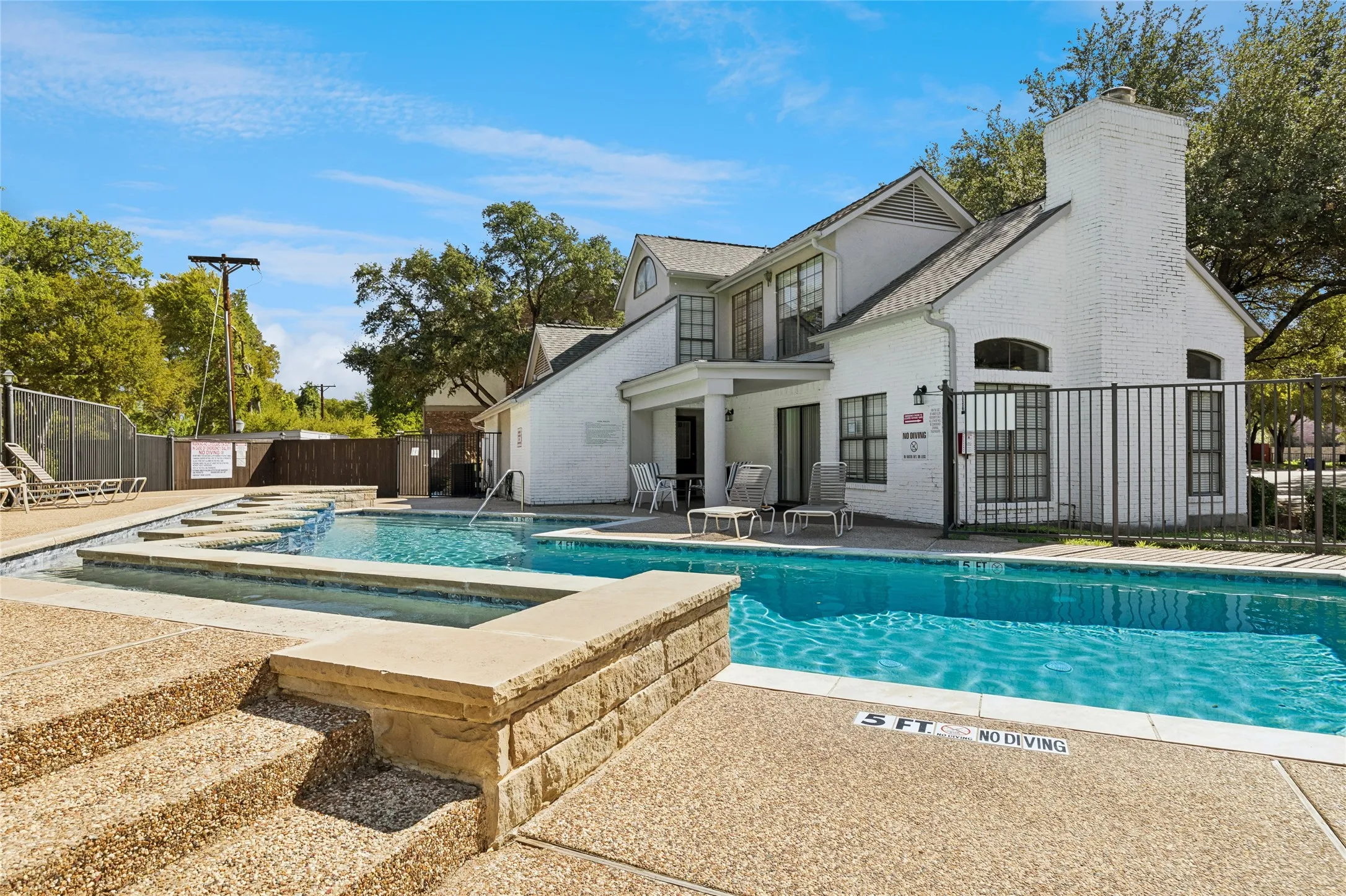 One of two community pools available for your use. You can also rent the clubhouse!