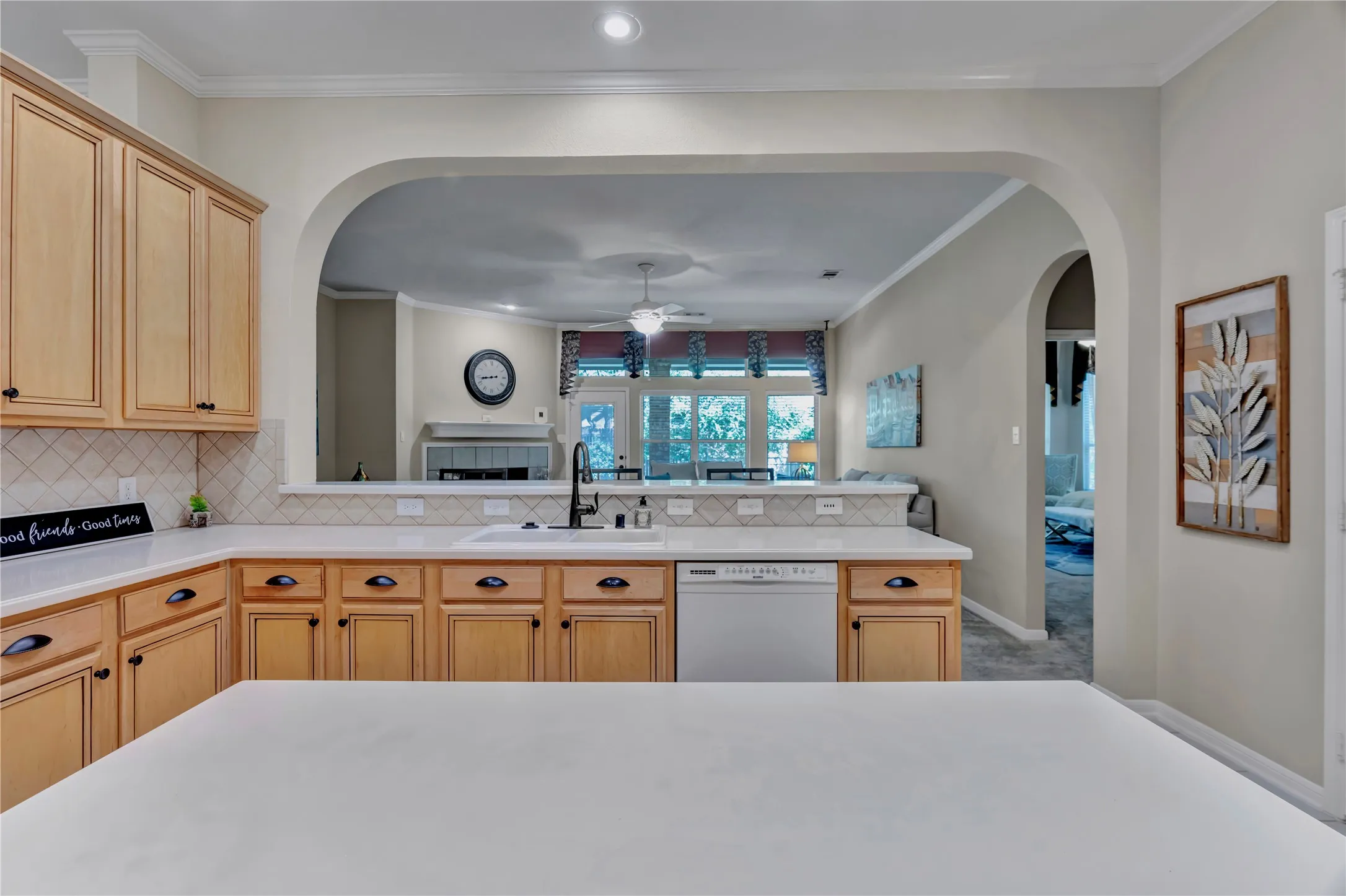Lots of counter space