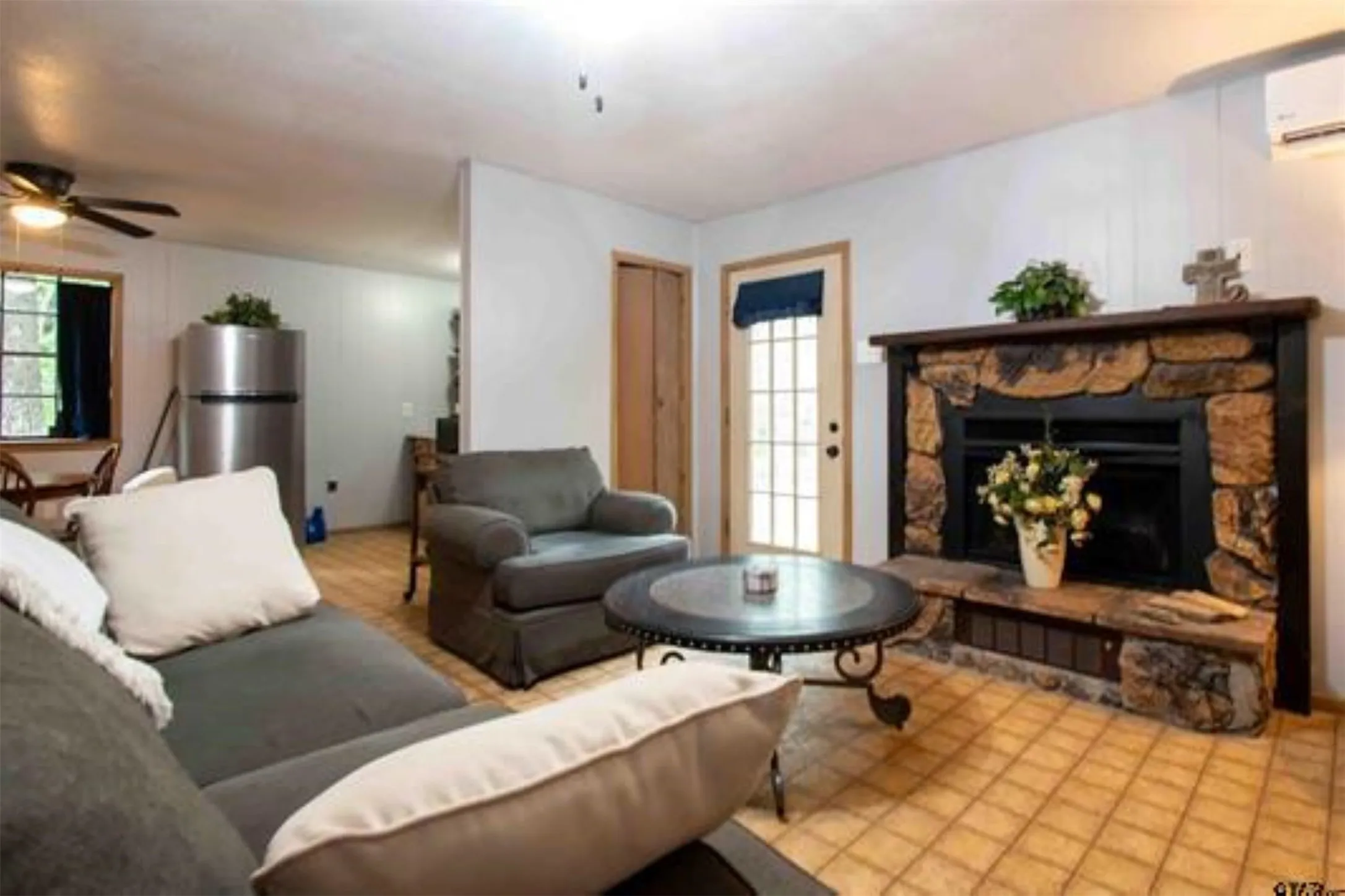 Open concept living.
