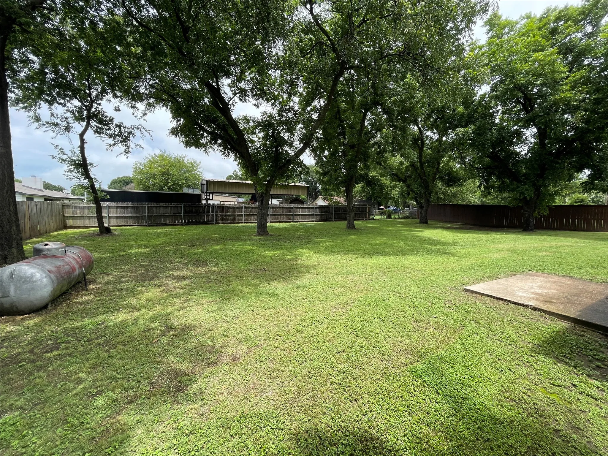 Nice sized yard
