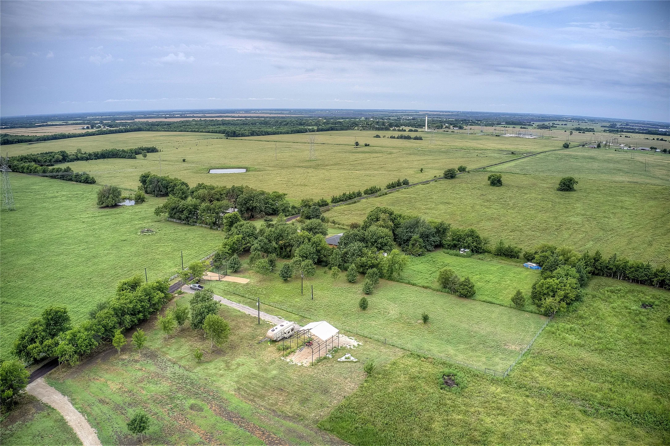 Overview of rural landscape