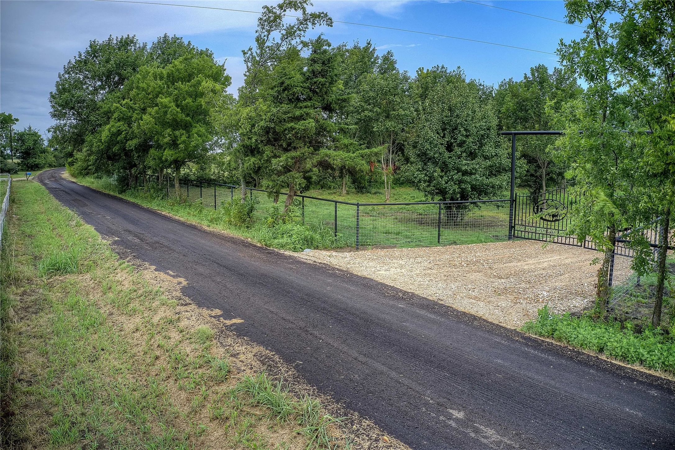 View of asphalt road