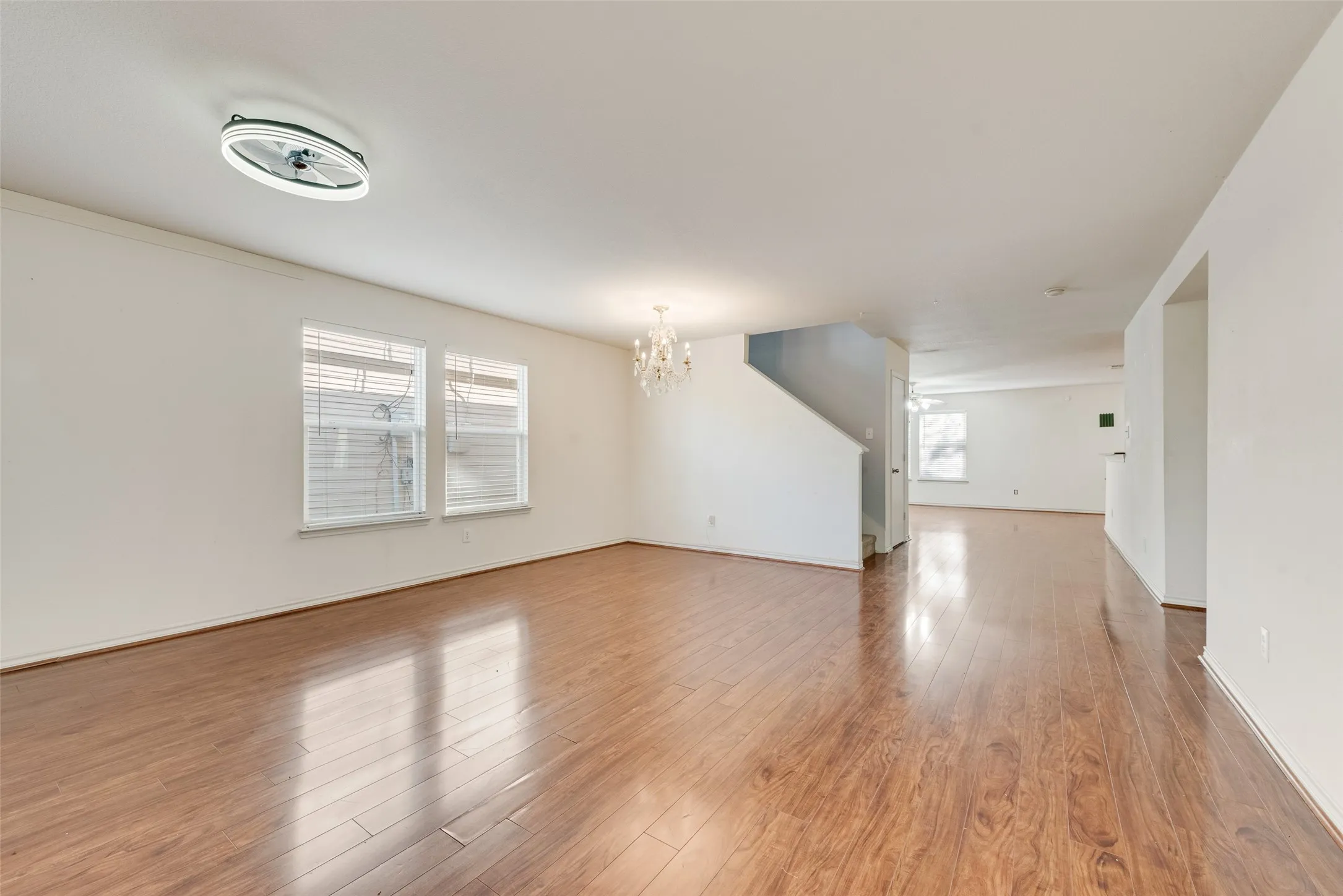 Living Room and Dining Area