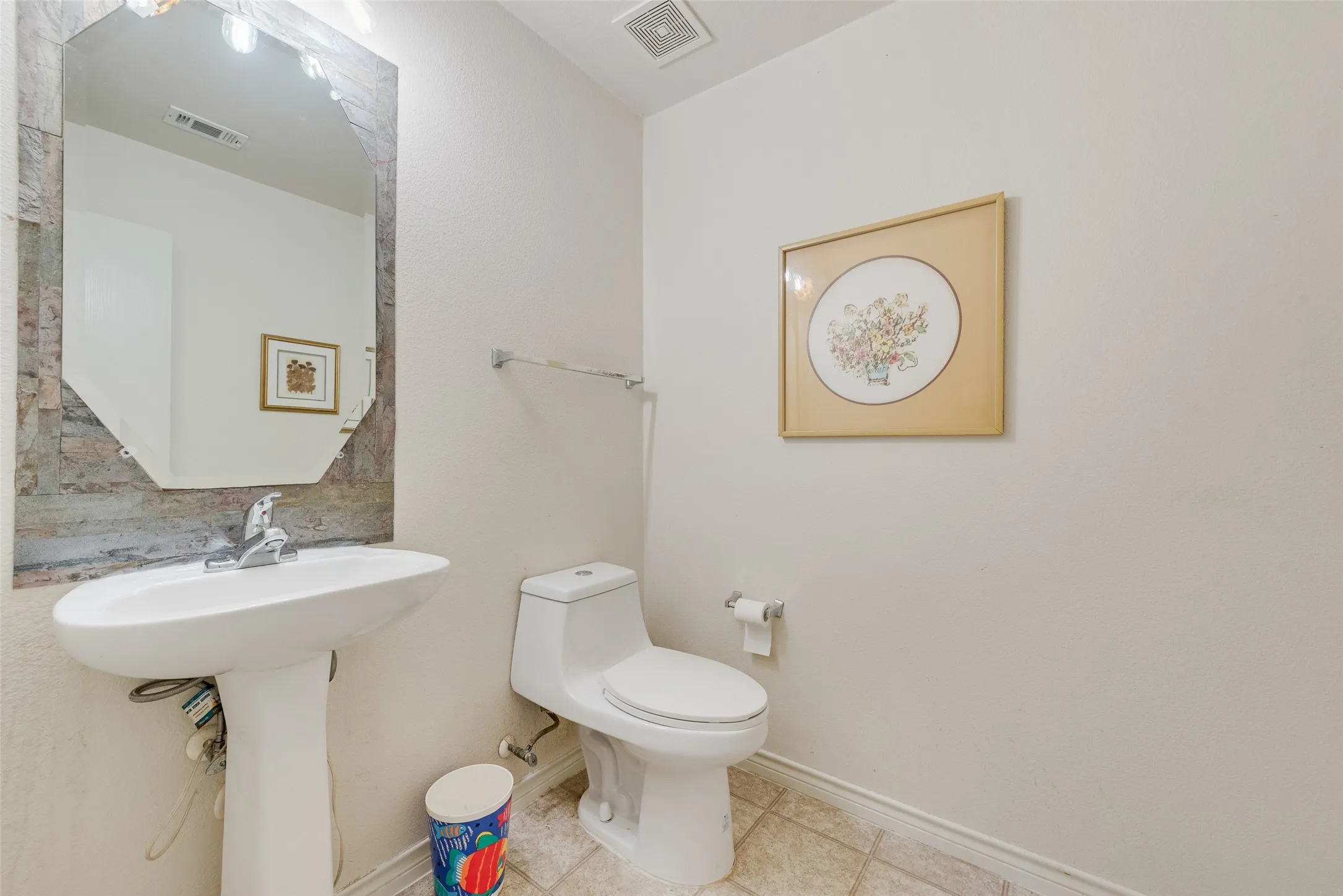 Half Bath on 1st Floor