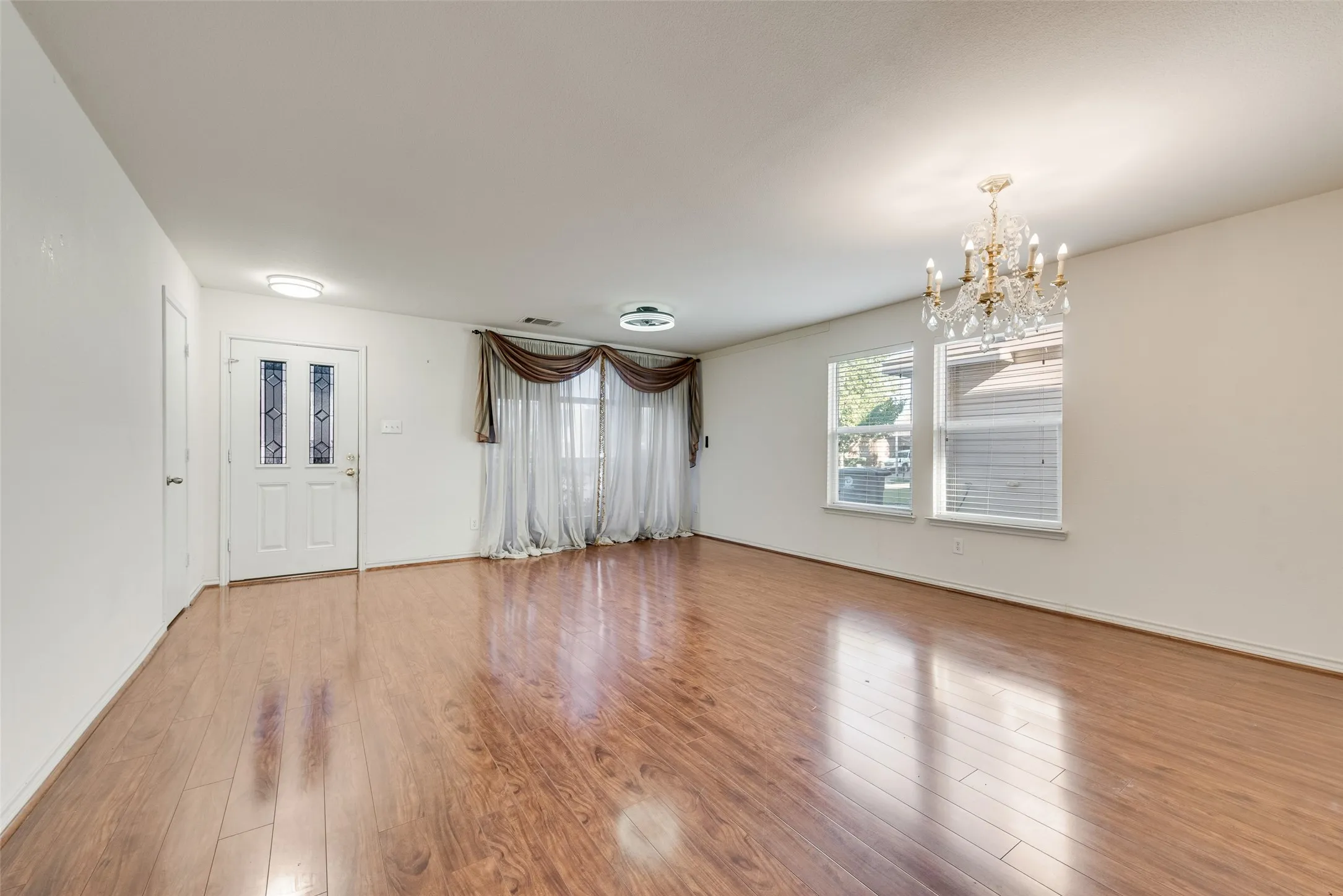 Living Room and Dining Area