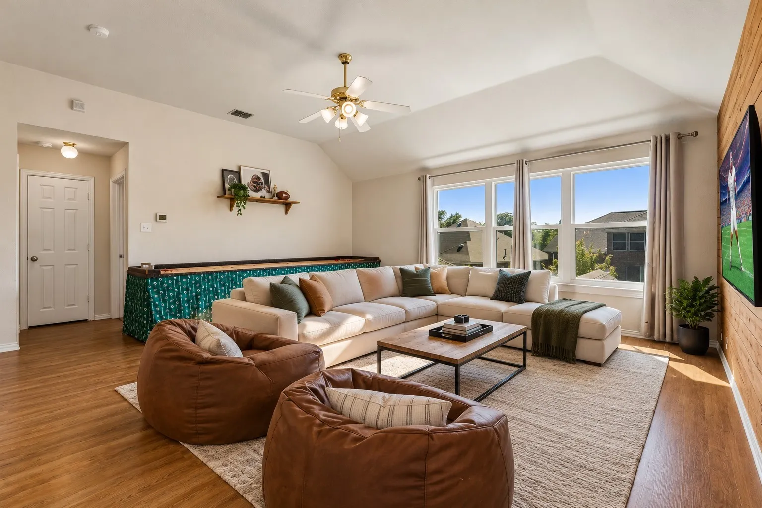 Family Room—Virtually Staged
