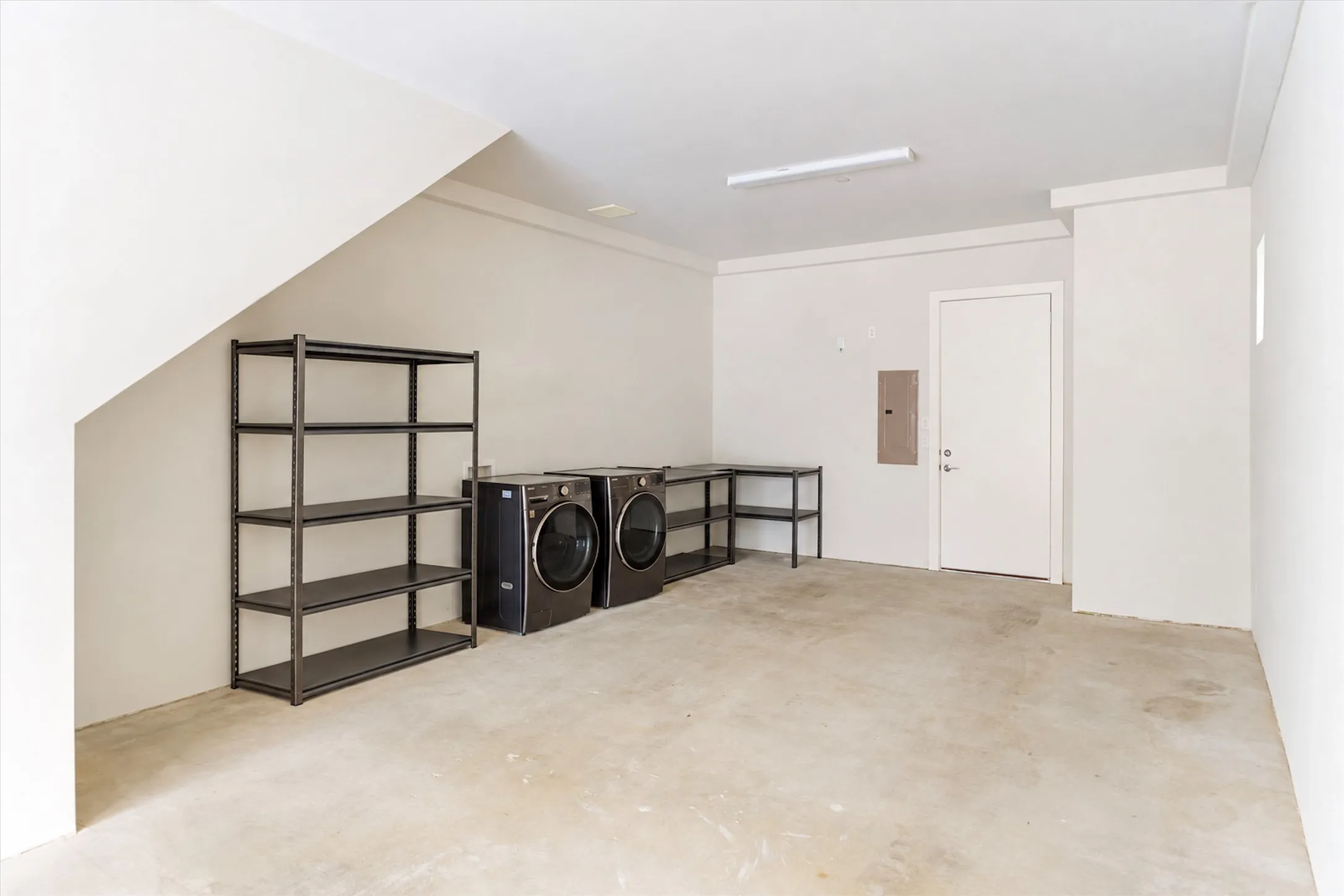 Private Oversized Two-Car Tandem Garage; HOA includes valet trash pick-up.