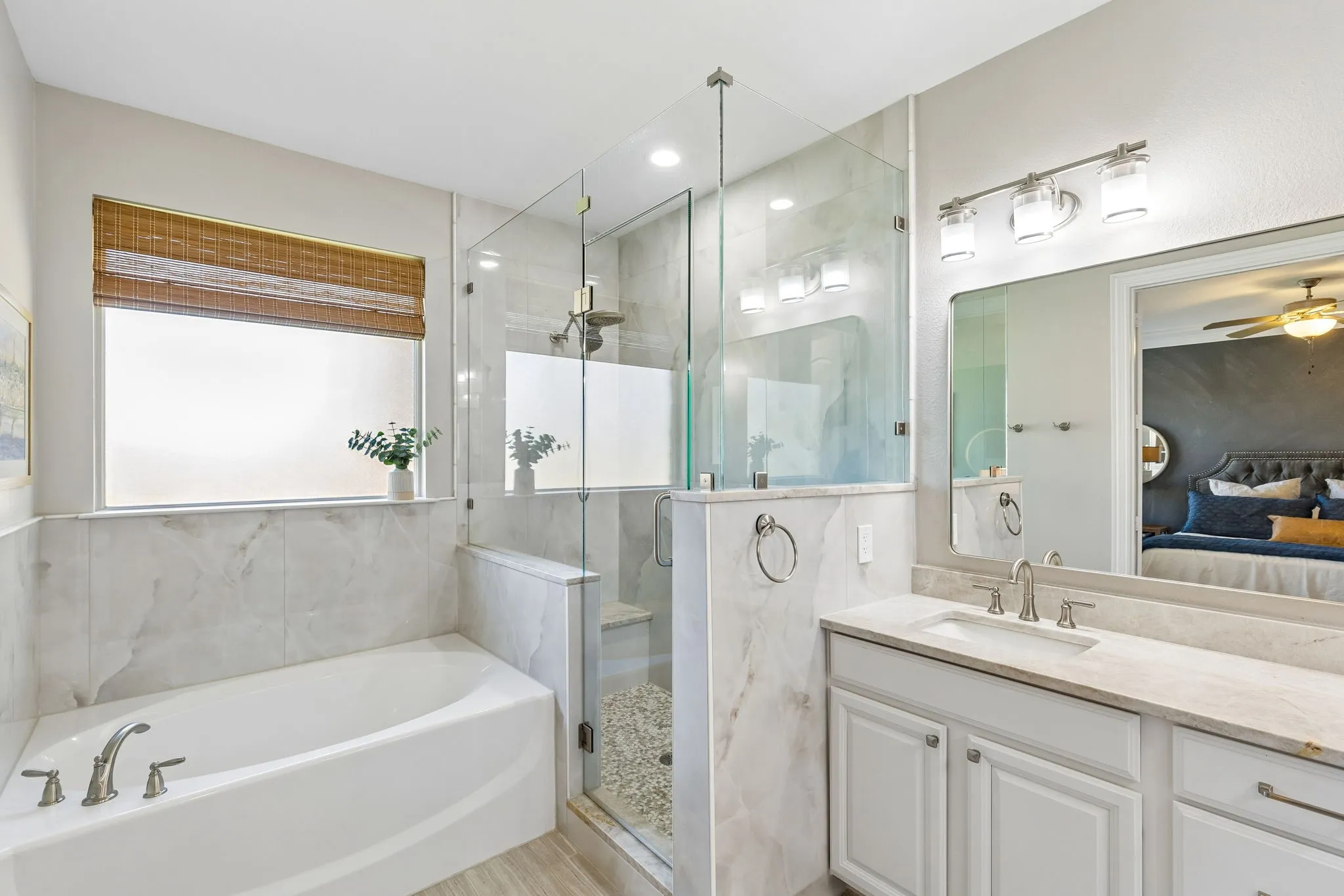 Primary Bath with Separate Shower