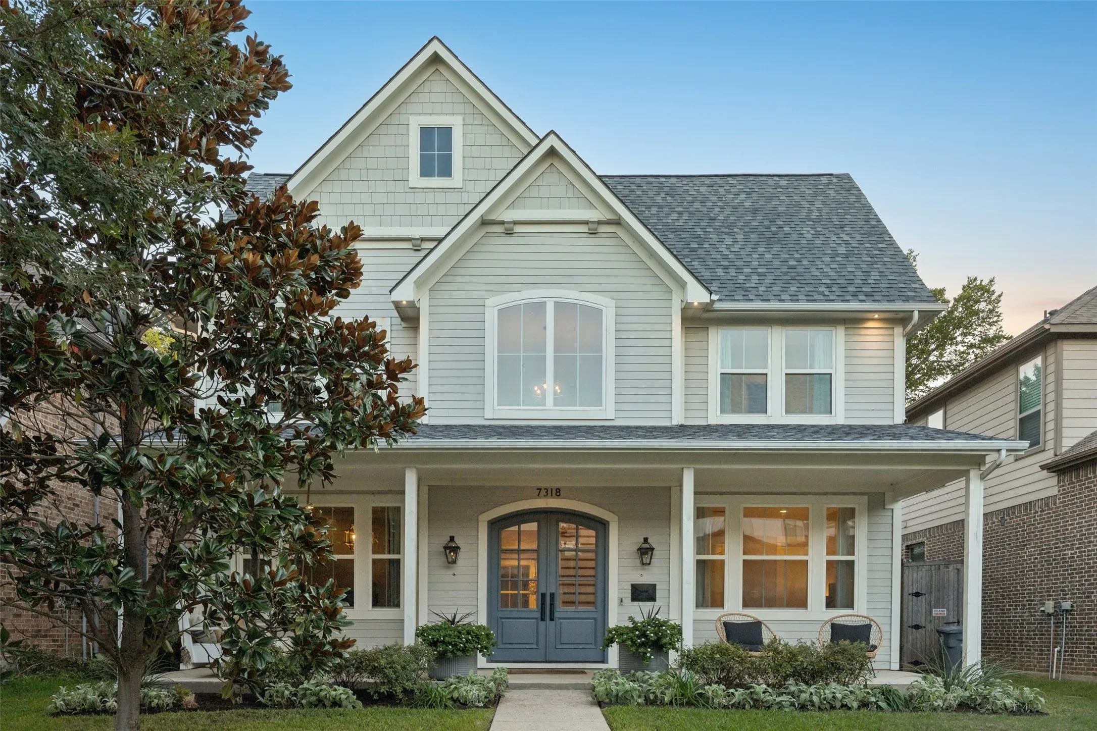 Modern Farmhouse Transitional home located in Lakewood Hills
