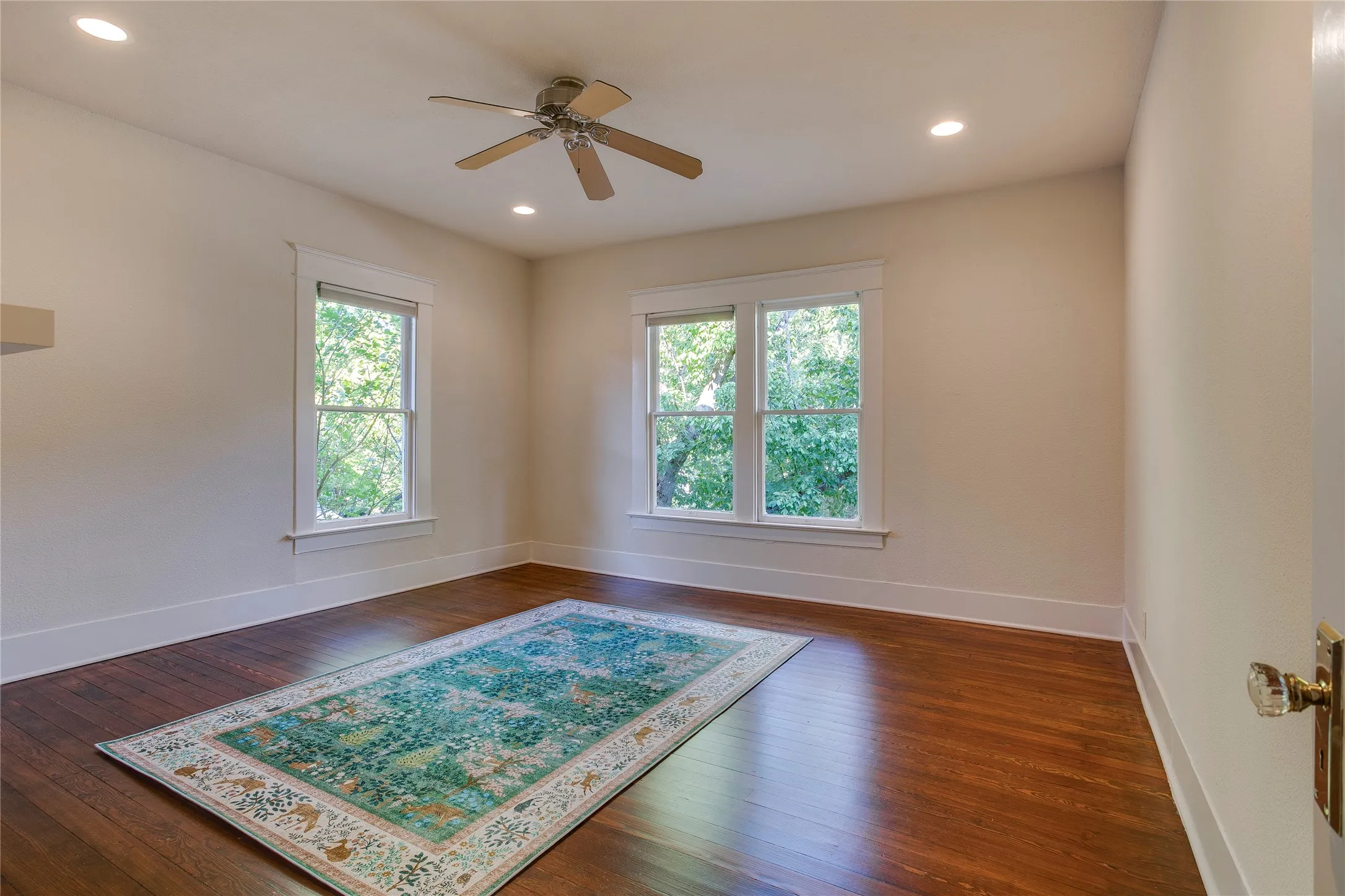 Northeast corner upstairs bedroom