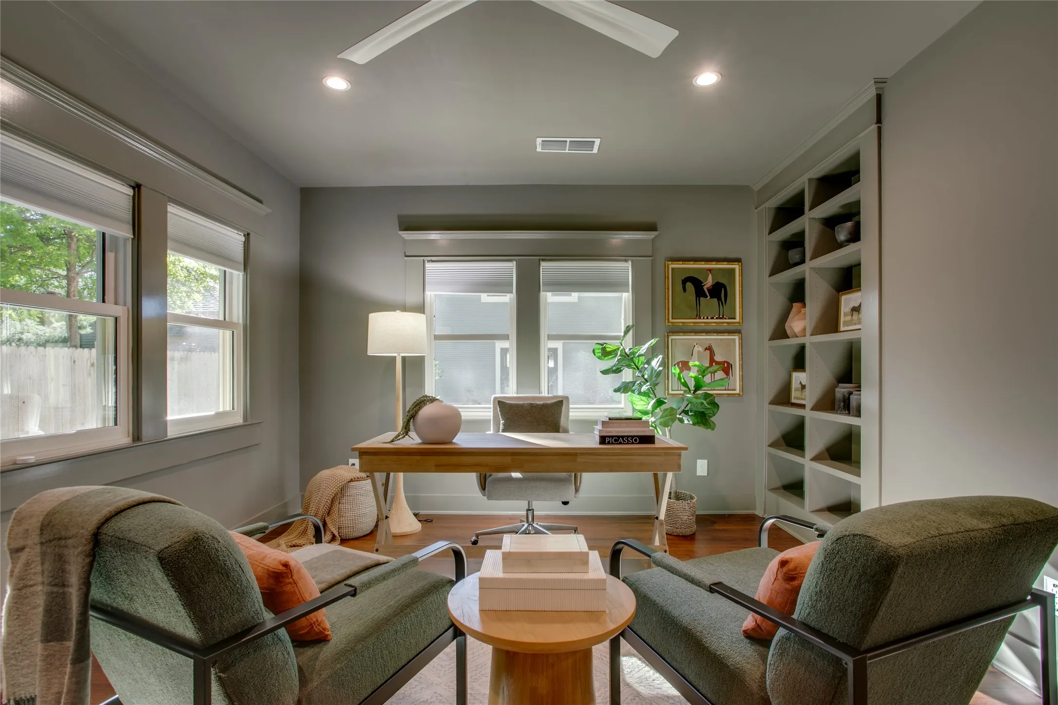 Color palette by local designer Kate Thacker of ThackerHomes.