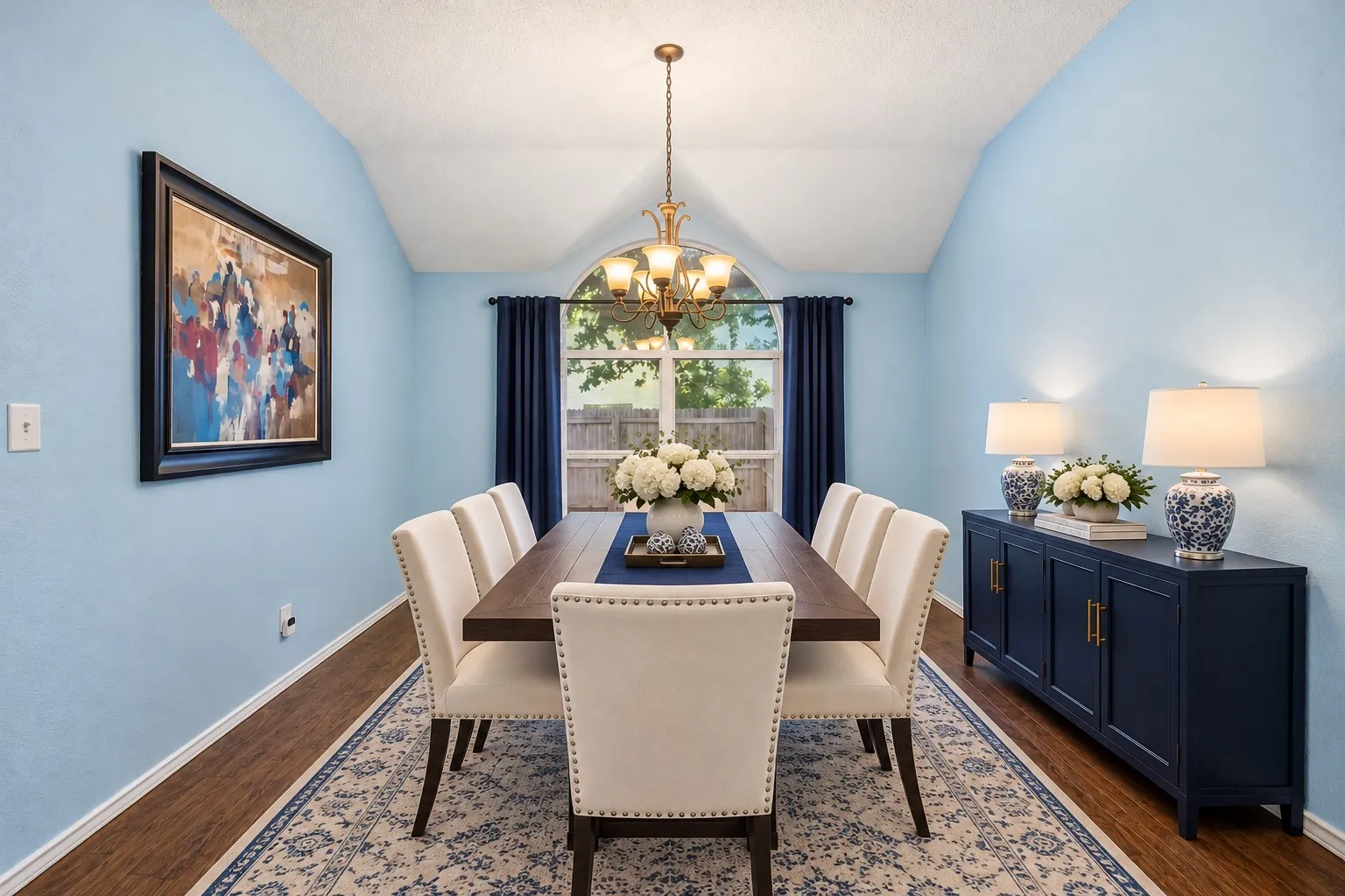 Dining Area—Virtually Staged-