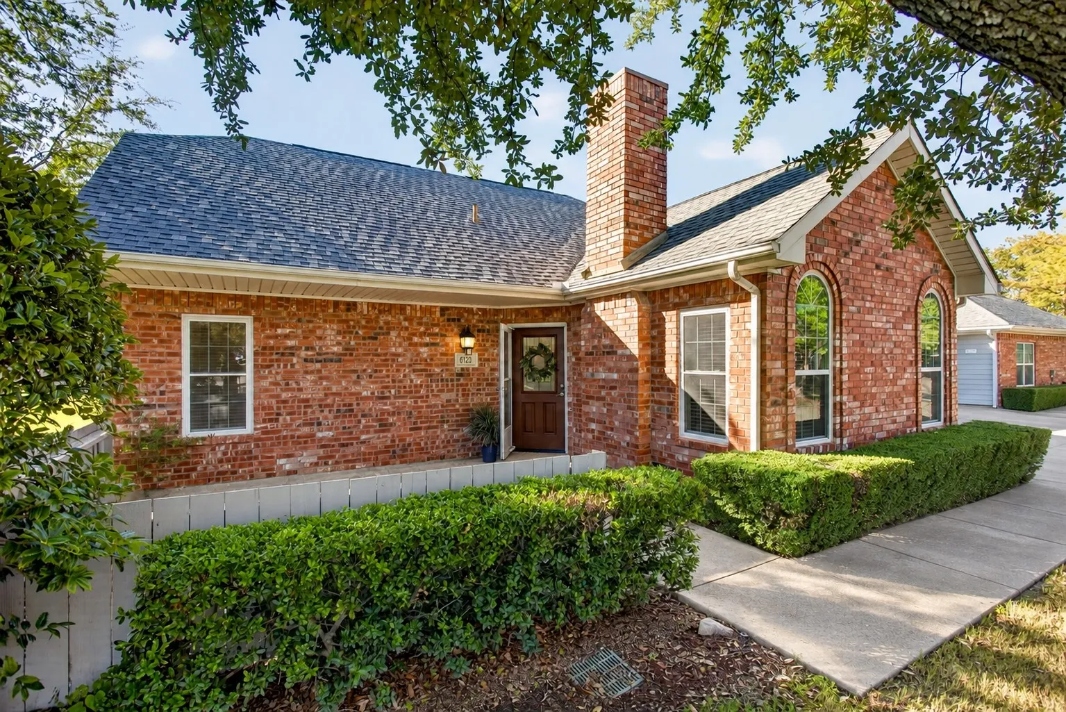 Highly desirable lock and leave gated community close to all of Southwest Fort Worth.