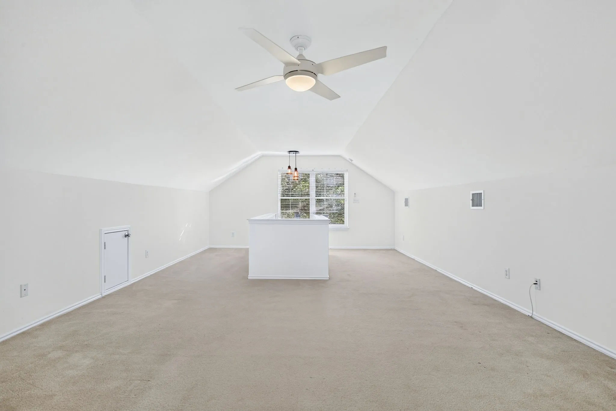 So much space up here! And separately zoned for HVAC.