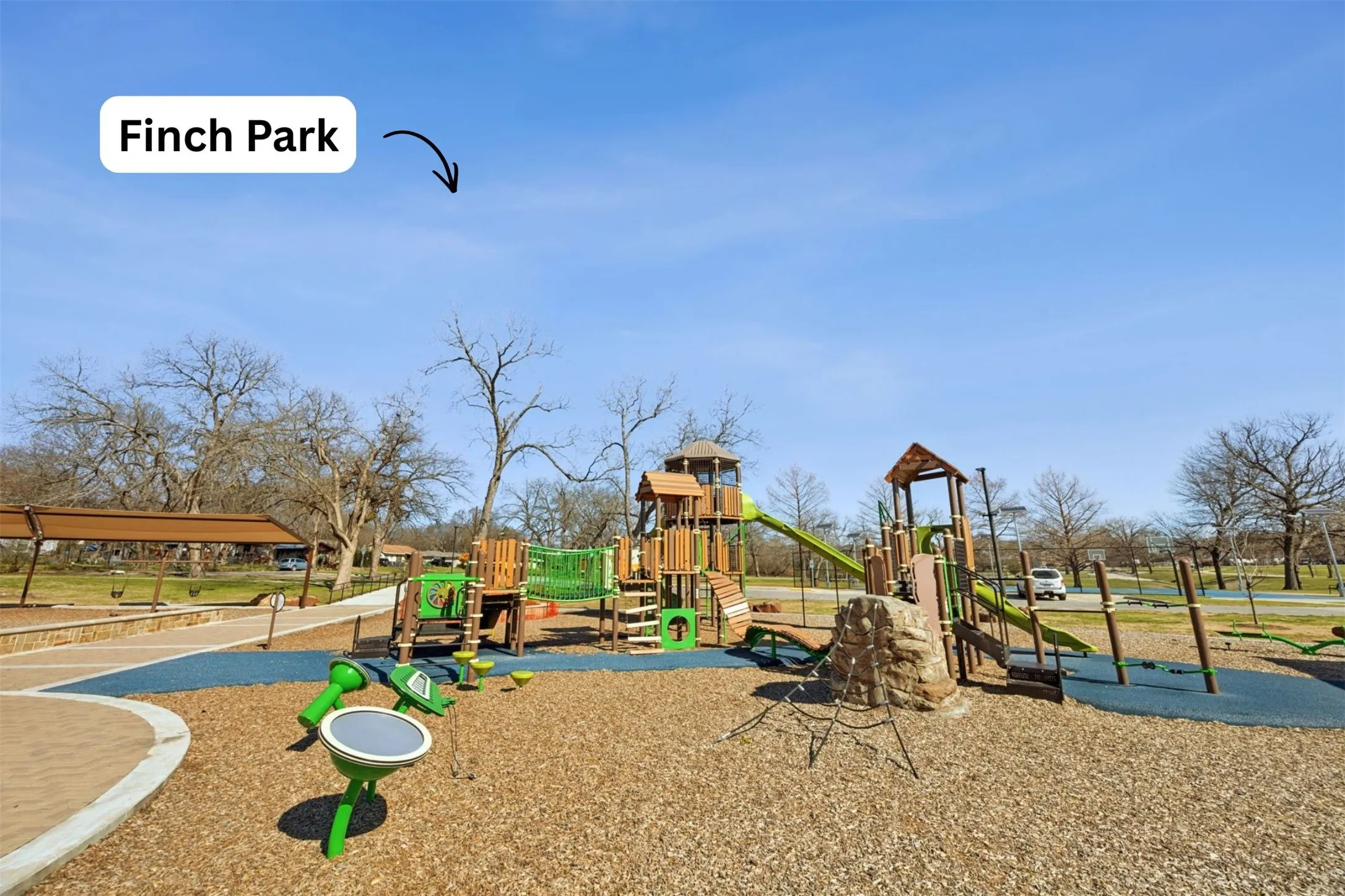 You can also enjoy Finch Park that is just a short walk or bike ride away!