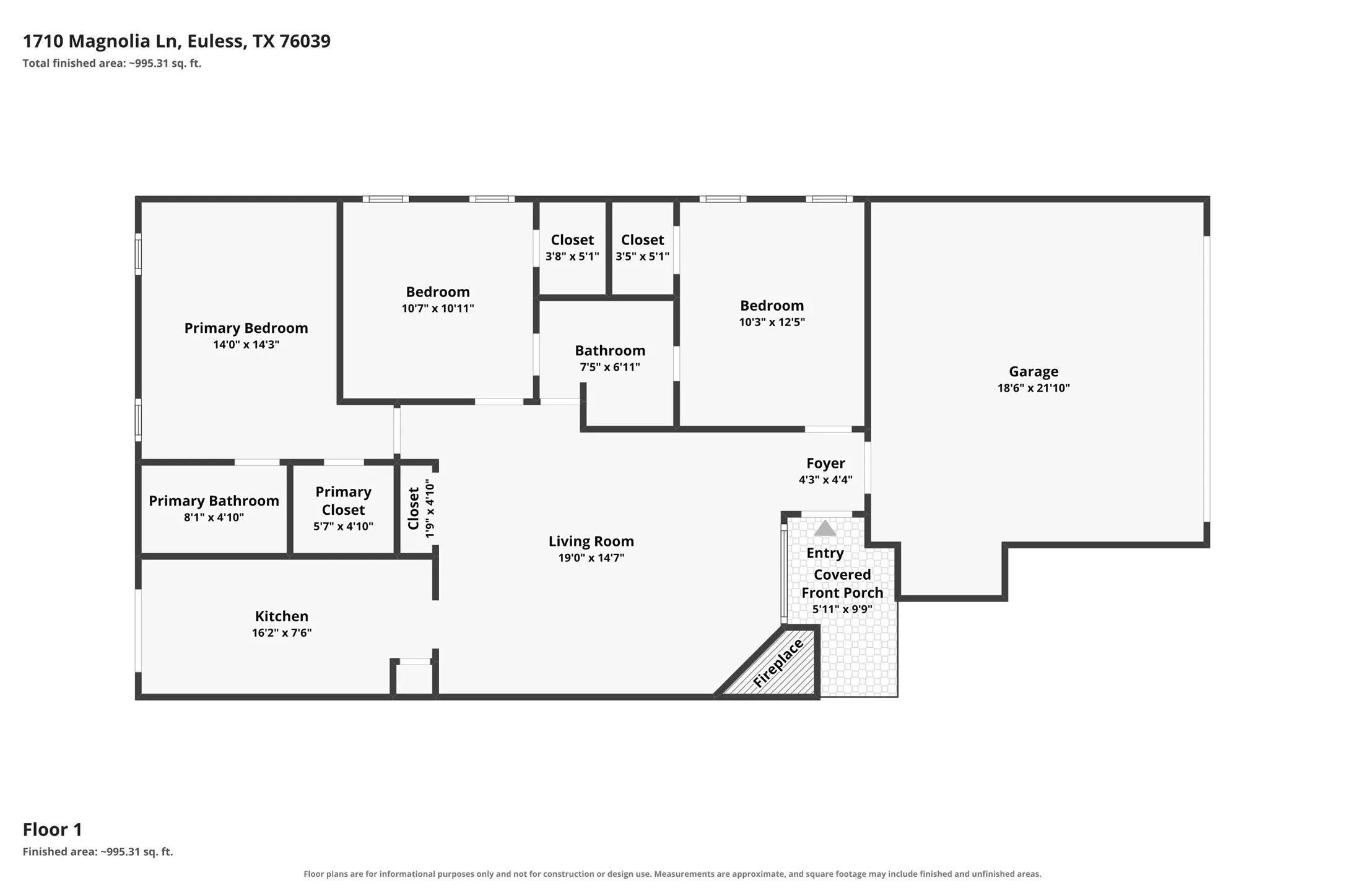Single Family Residence For Sale in Tarrant County , 1710 Magnolia Lane, Euless, Texas 76039, 3 Bedroom, 2 Bathroom, 2 Garage spaces, 1,211 Sqft, built in 1984, mls#21407368, Real Estate Agent in Euless, Homes For Sale in Tarrant county, Homes For Sale in Euless, Realtor in Euless Texas, Real Estate Brokerage Independent Realty Texas, Luminita Cordes Realtor