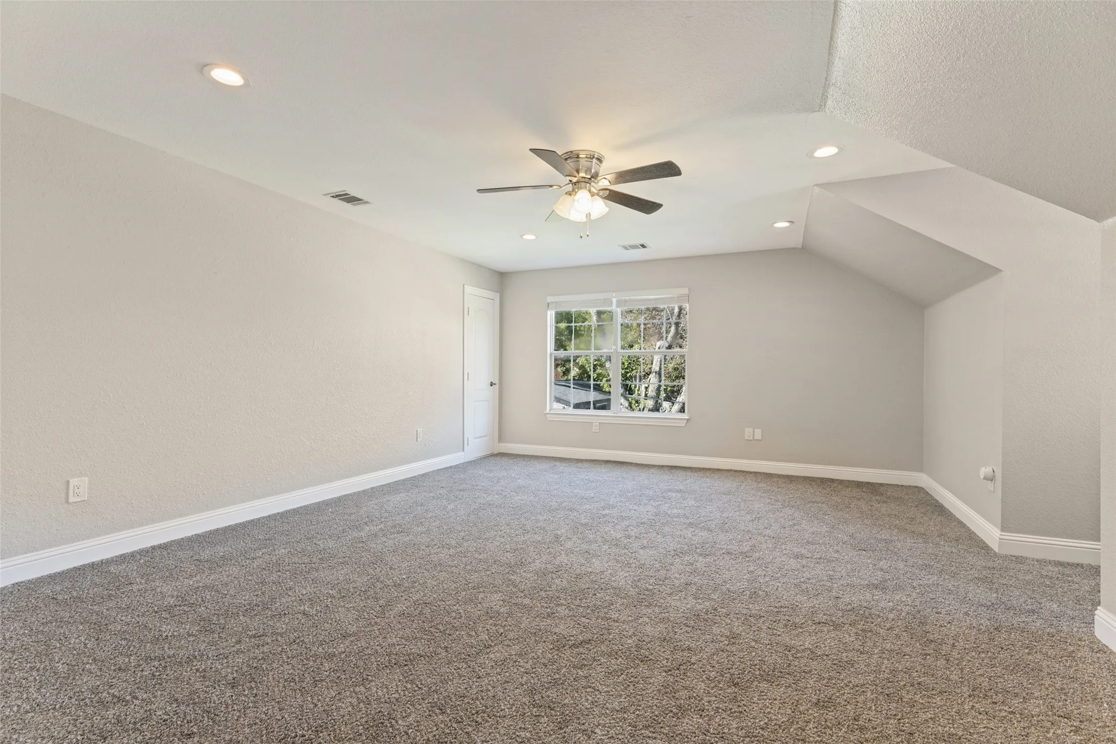 Oversized landing area upstairs great for a variety of needs