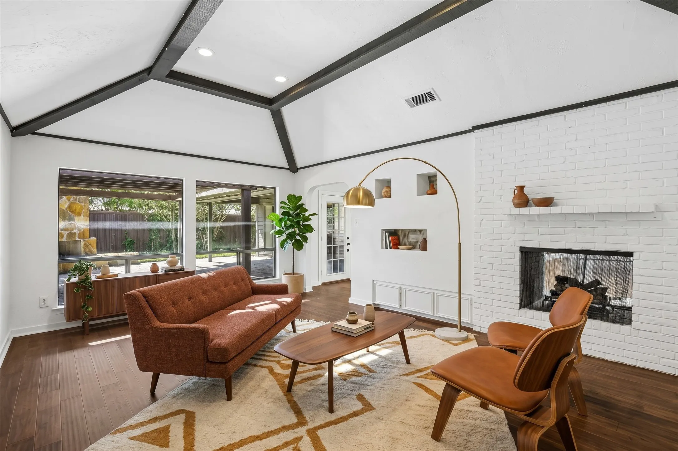 Virtually Staged Secondary Living Area