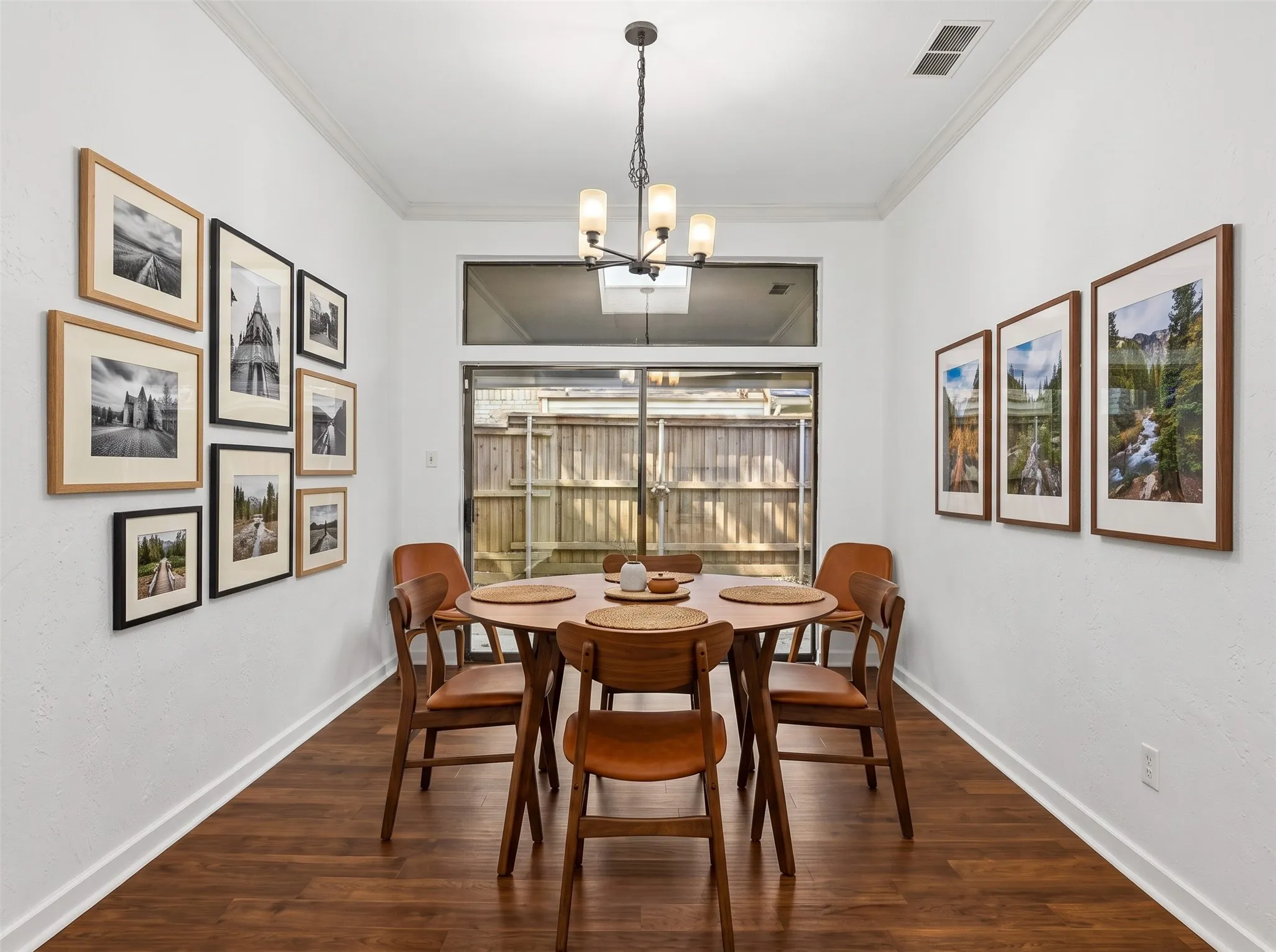 Virtually Staged Dining Area