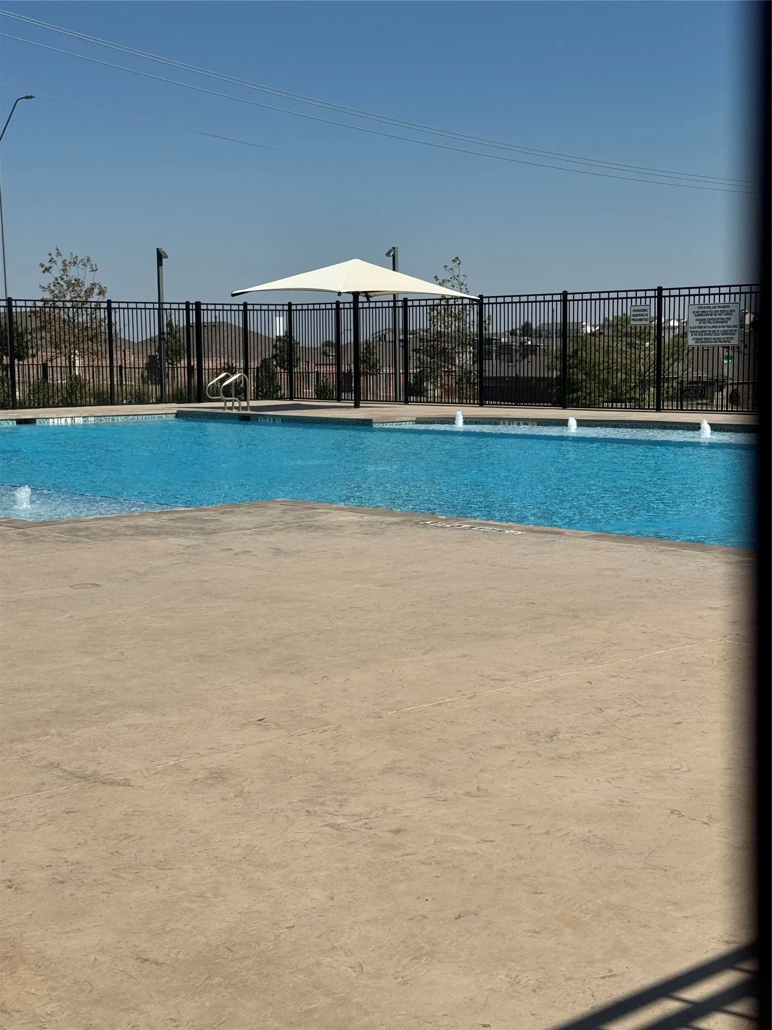 View of community pool