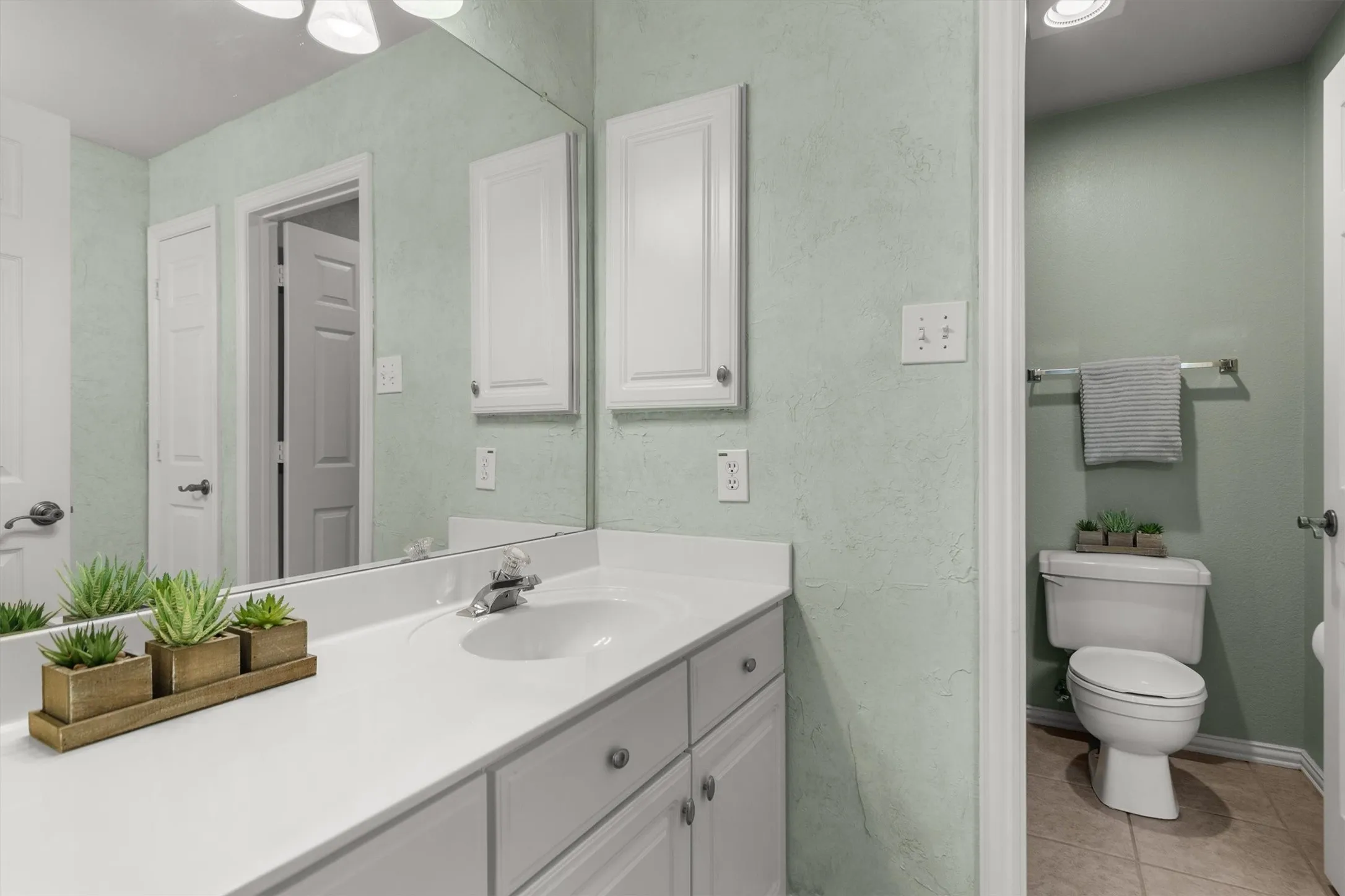 Separate shower