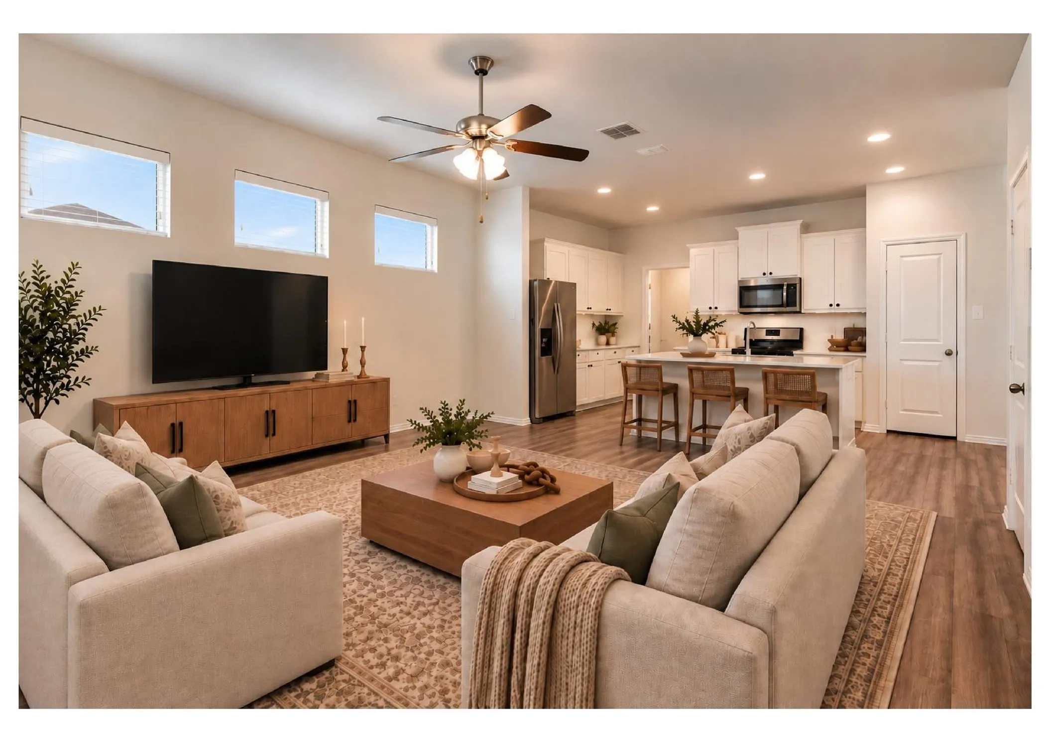 *This photo is virtually staged to show you what the homes looks like furnished*