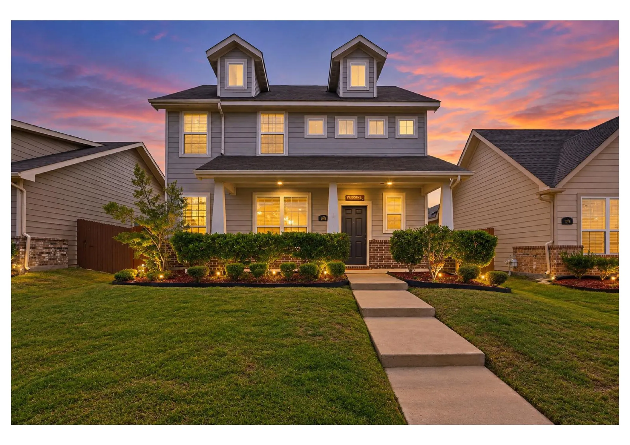 Adorable curb appeal