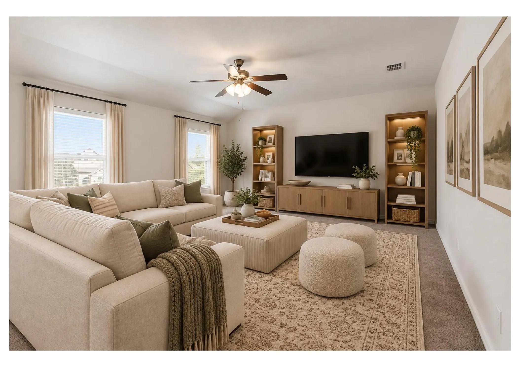 *This photo is virtually staged to show you what the homes looks like furnished*