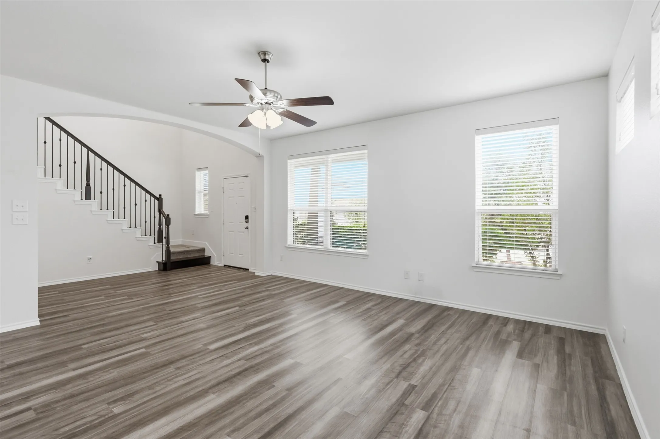 Spacious open concept