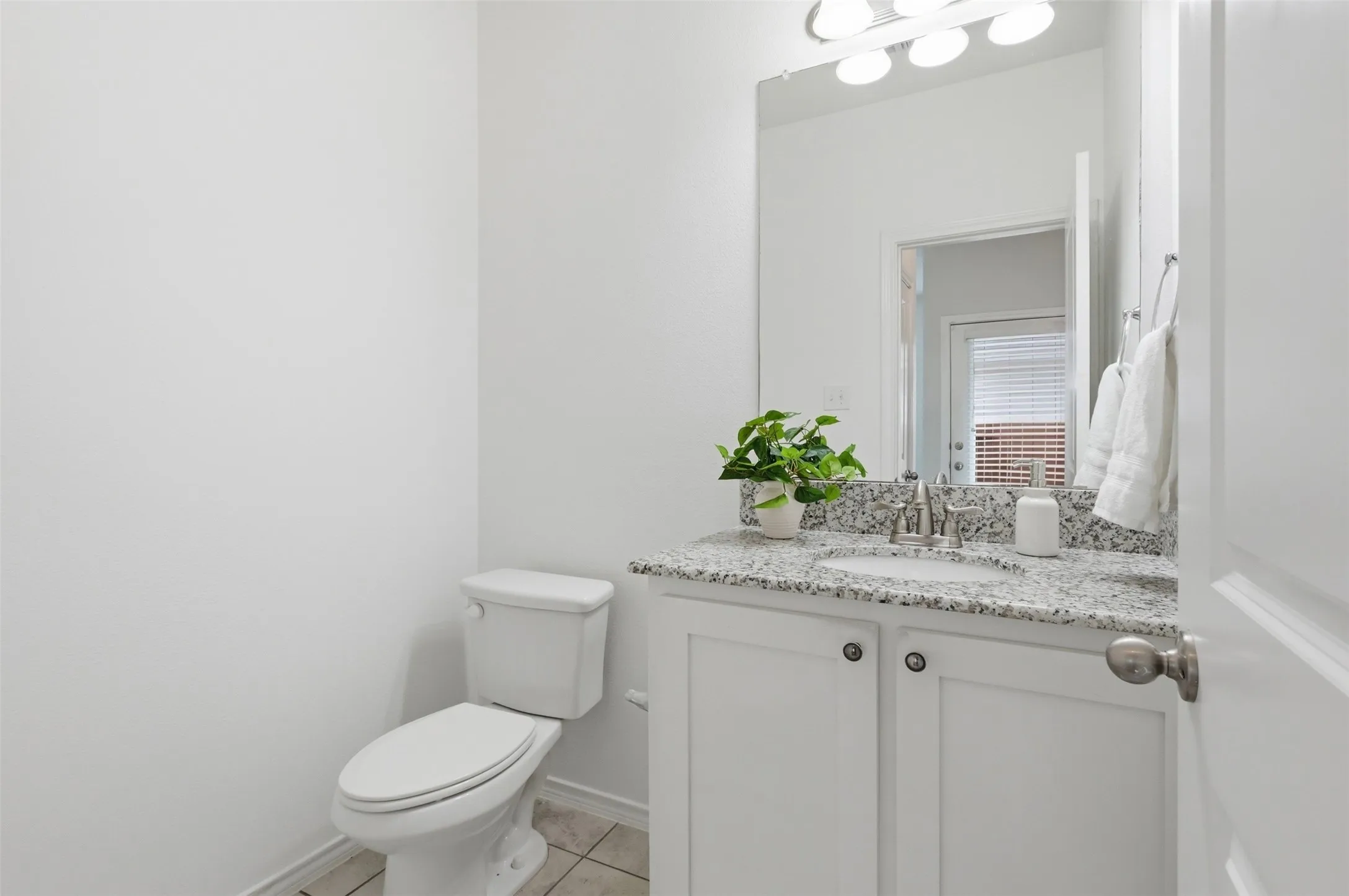 Half Bathroom on first floor