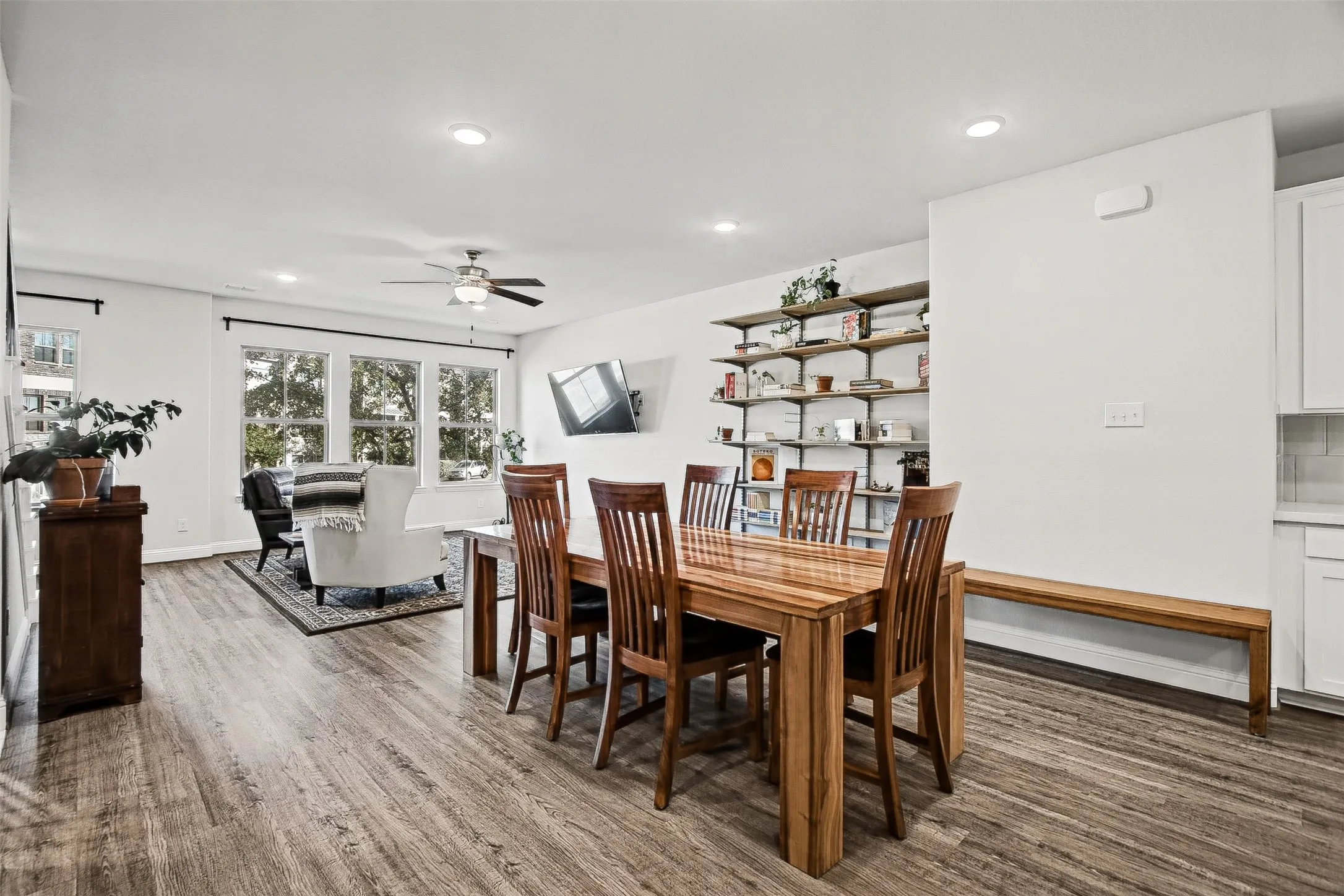 View of Dining Area from Kitchen