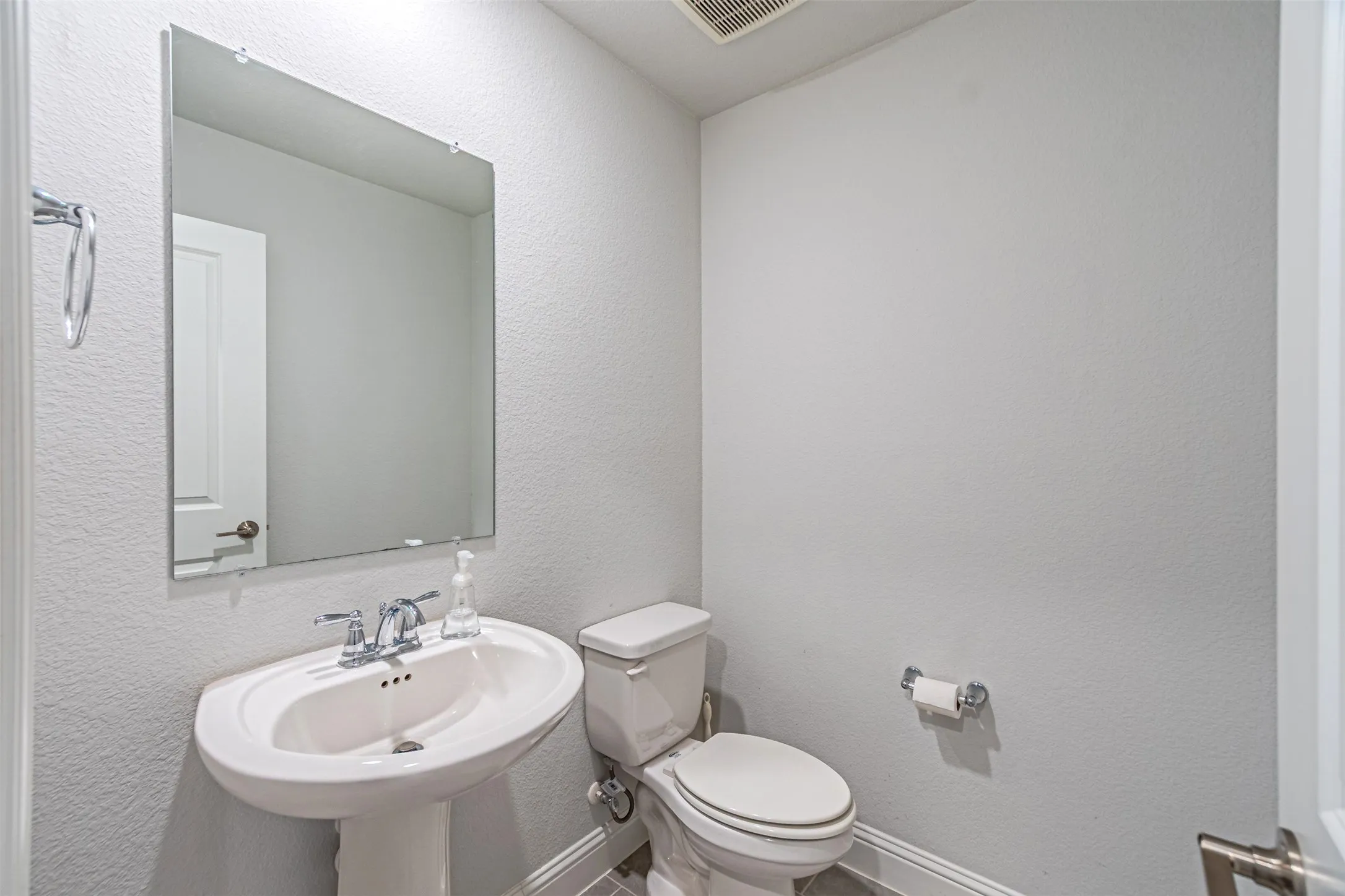 Half Bathroom on First Floor