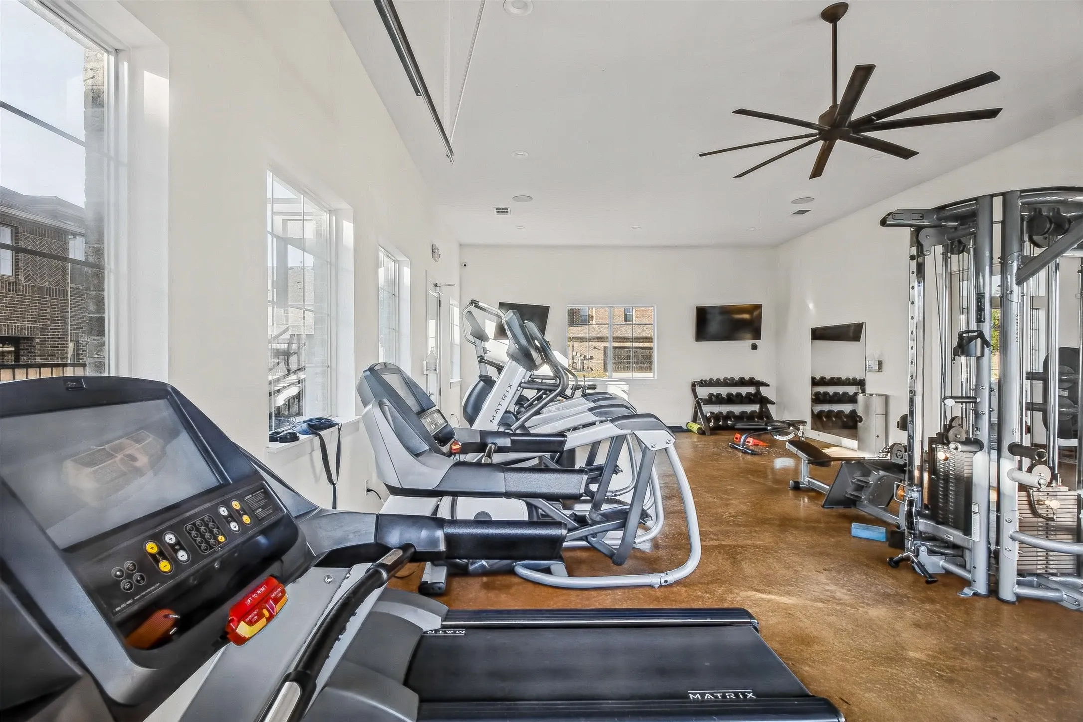 Workout Room at Community Club house