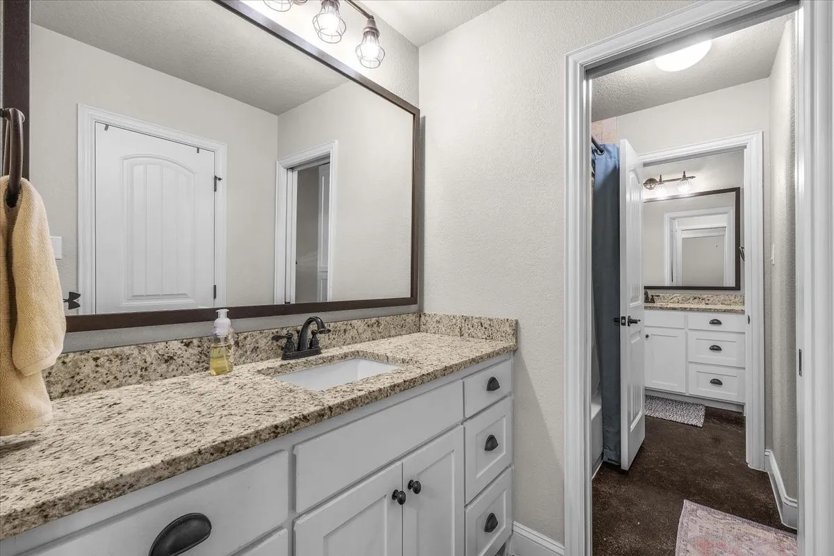 Jack and Jill bathroom