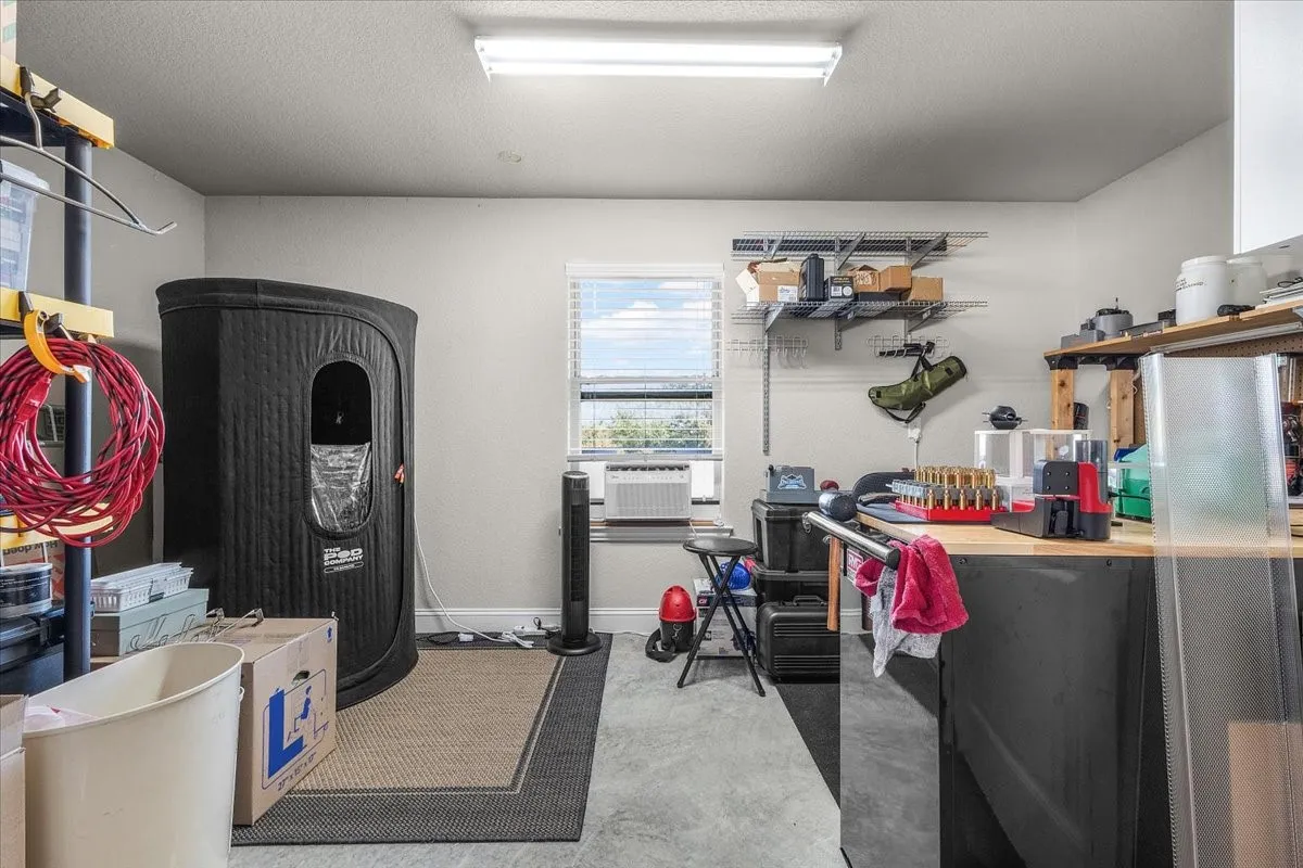 Extra Storage Room in Garage