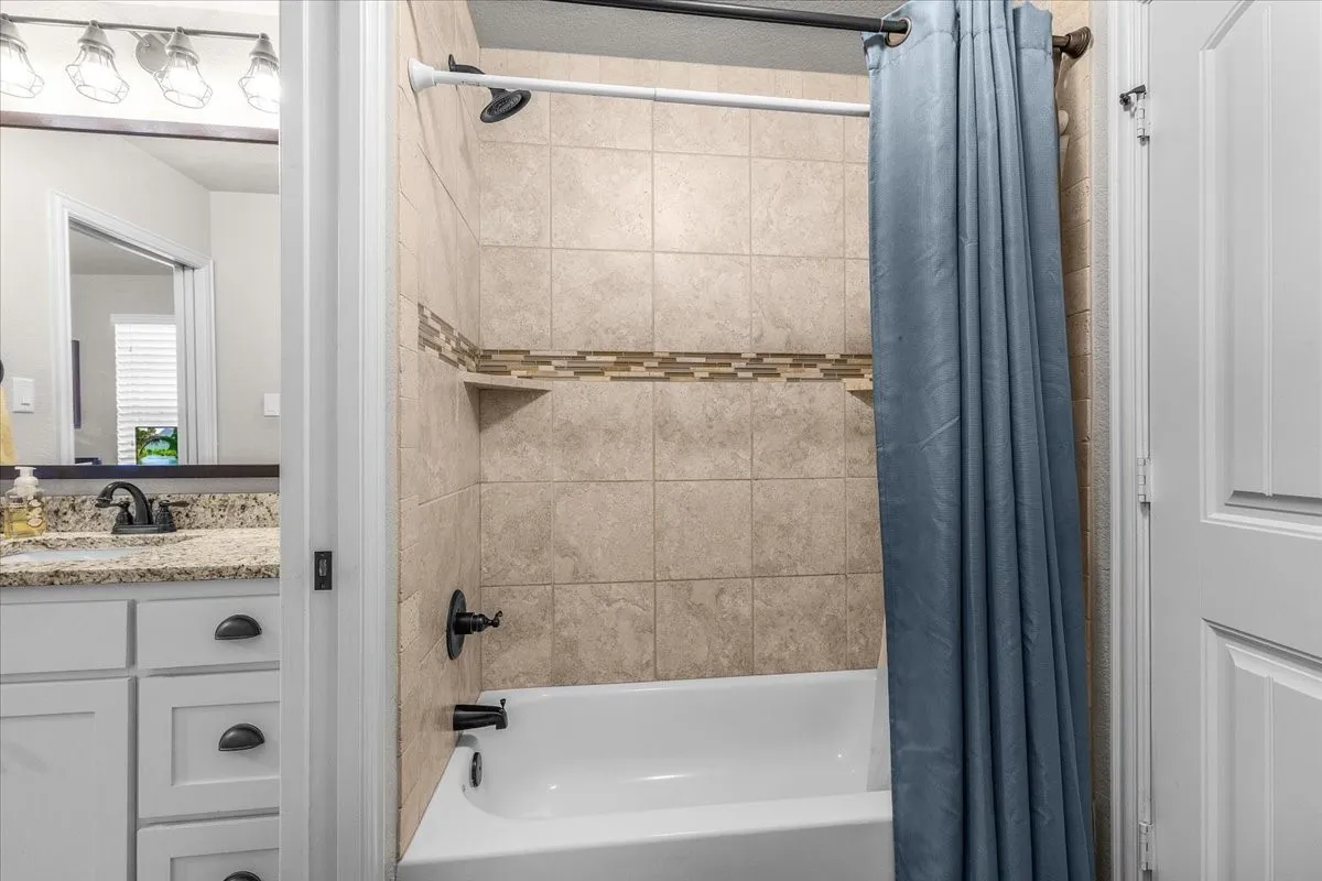 Jack and Jill bathroom