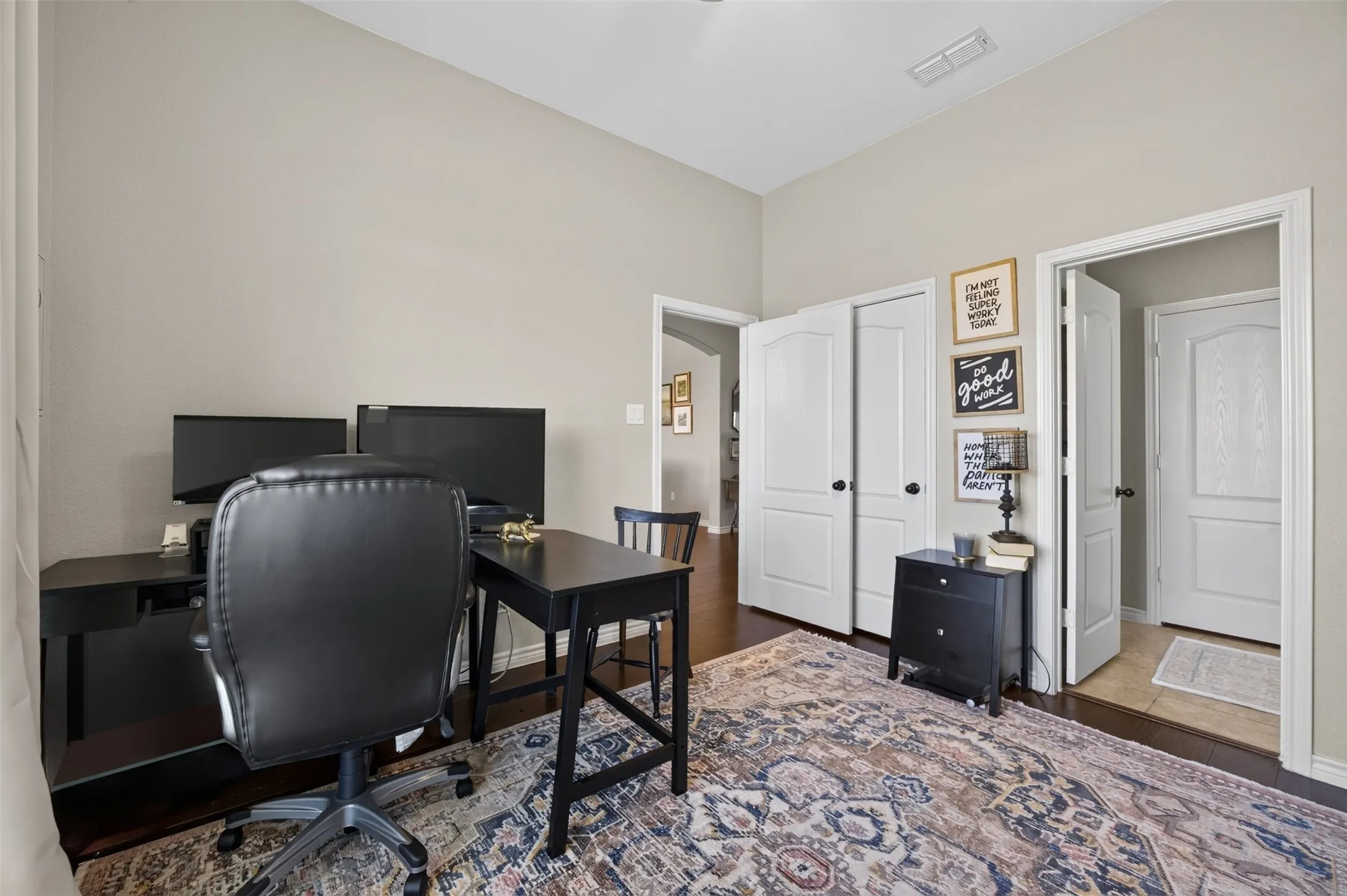 Front office with natural light