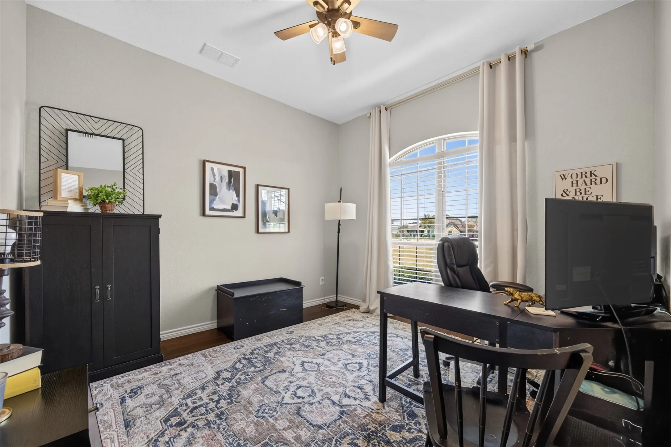 Front office with natural light