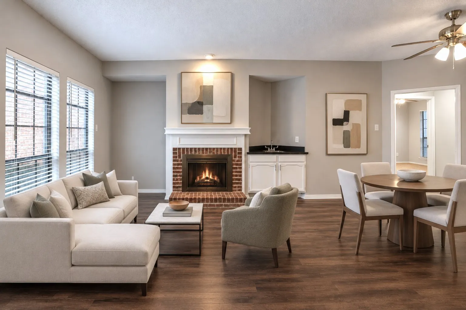Virtual staging