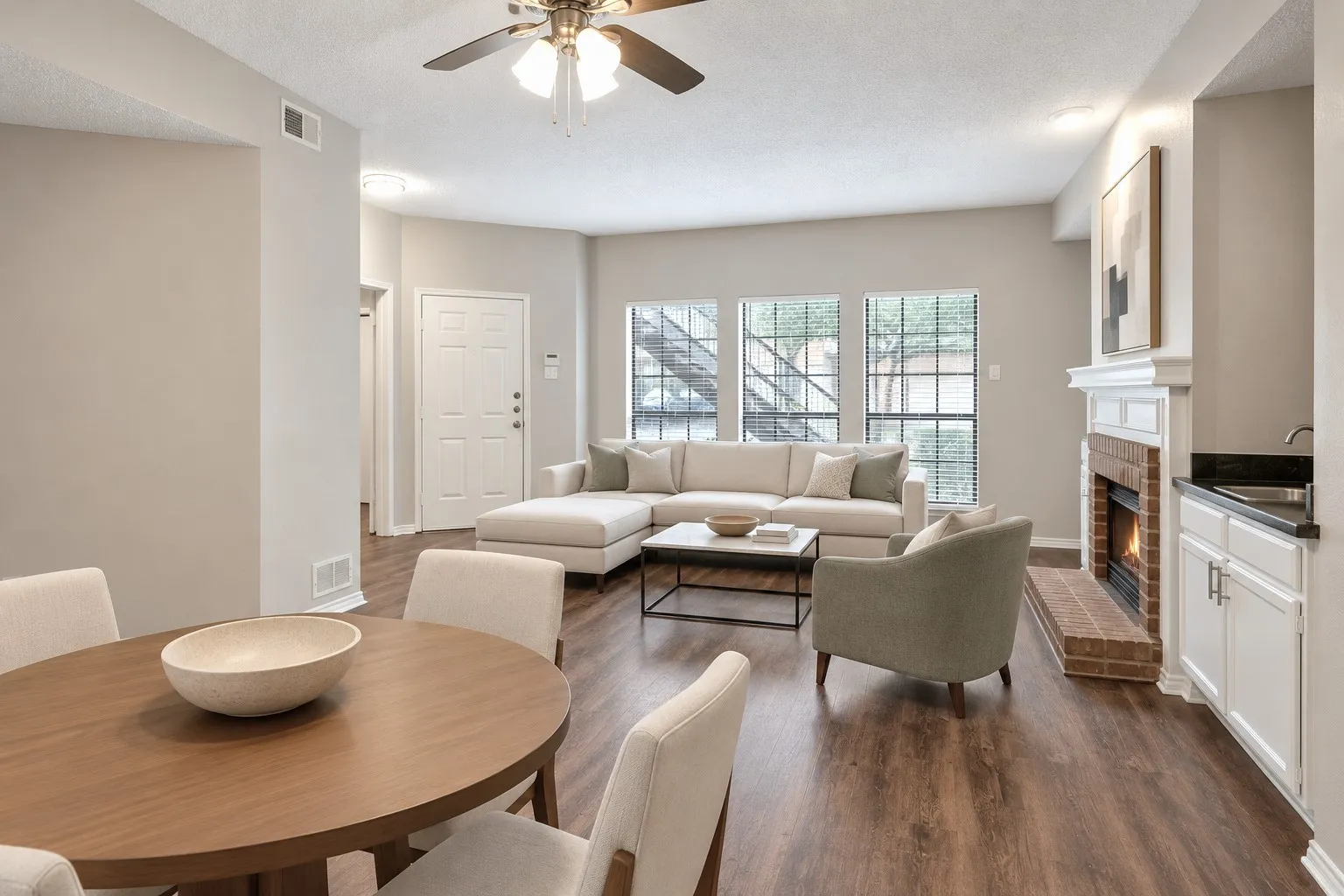 Virtual staging