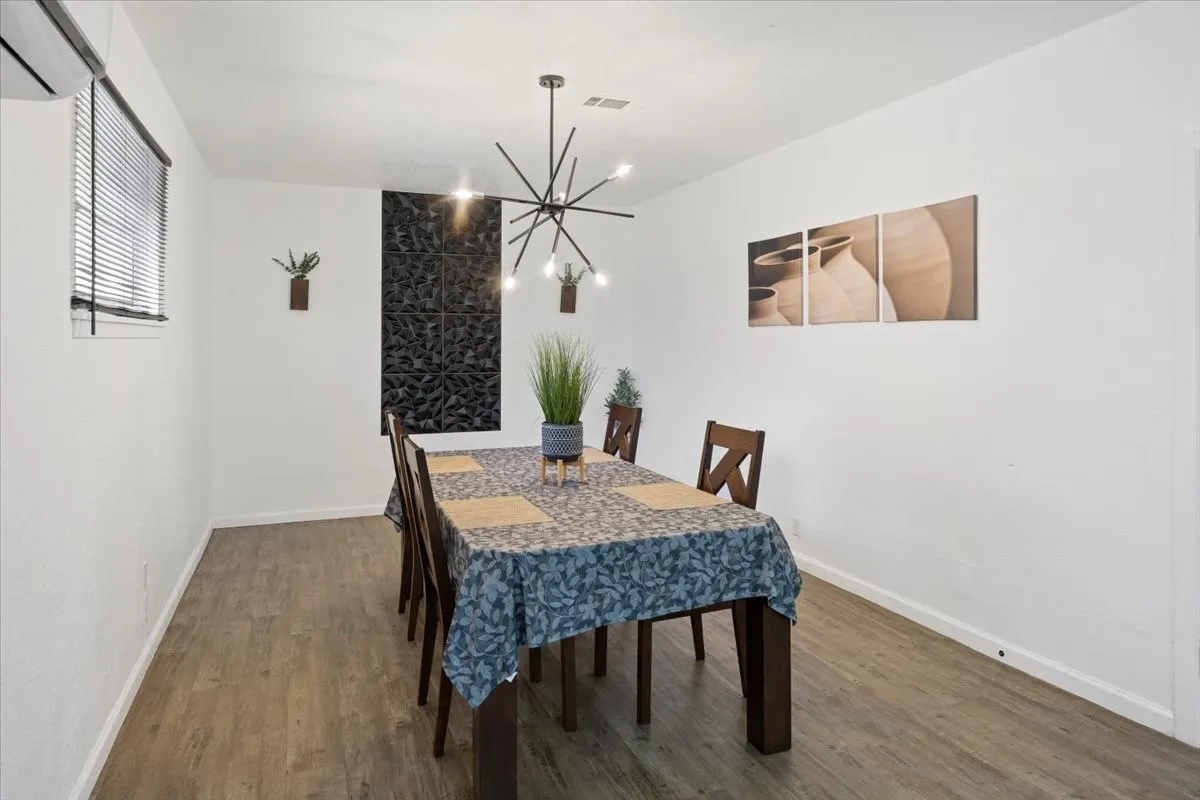 Another view of dining room.