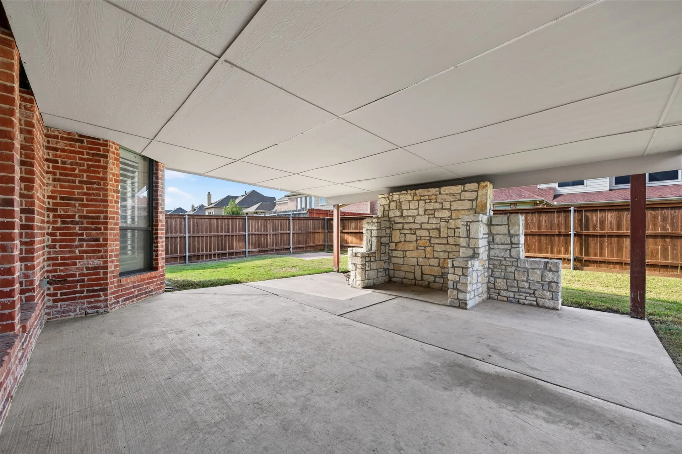 Ahhhhh...relax under a covered patio this Fall!