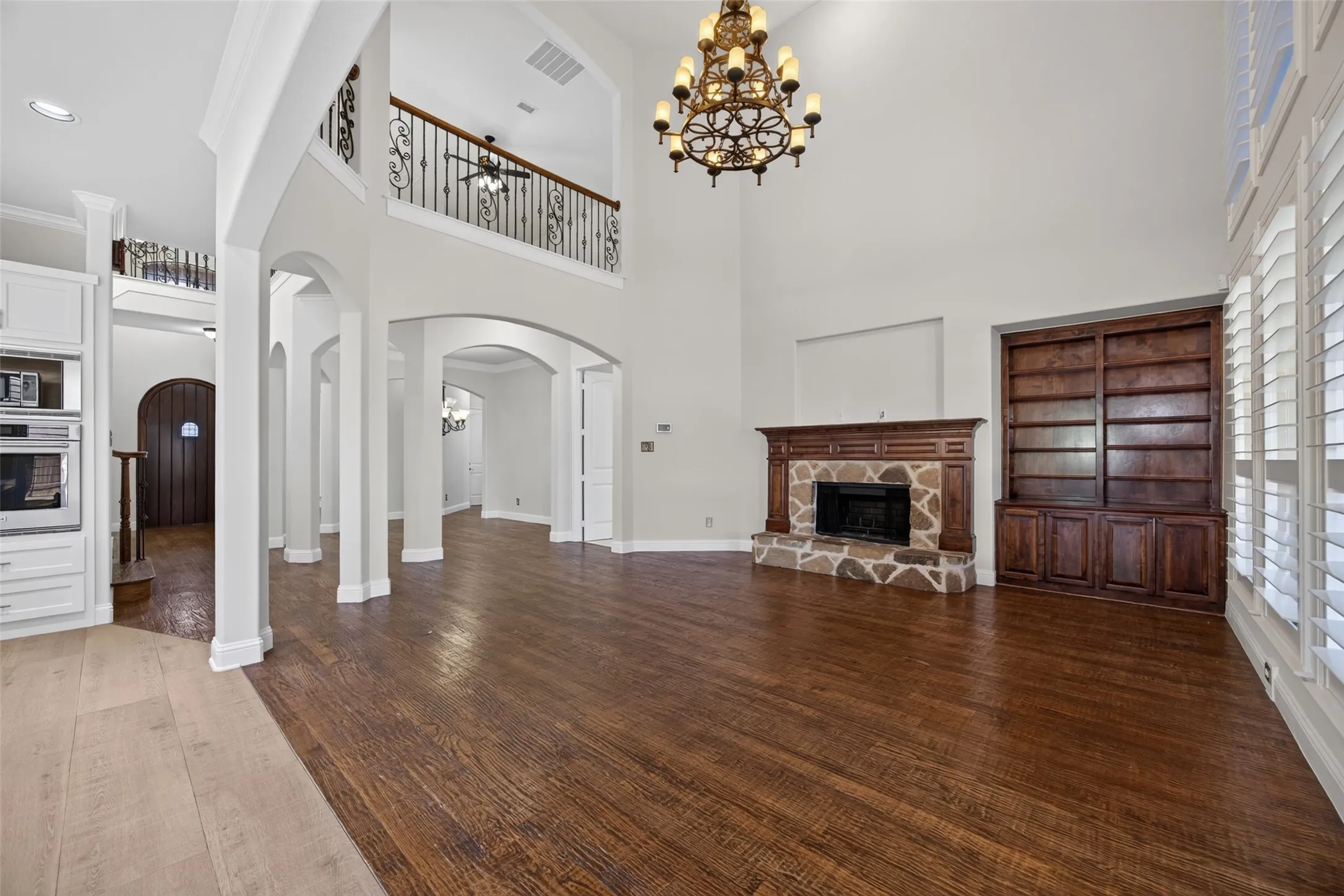 Exceptional built in cabinetry throughout.
