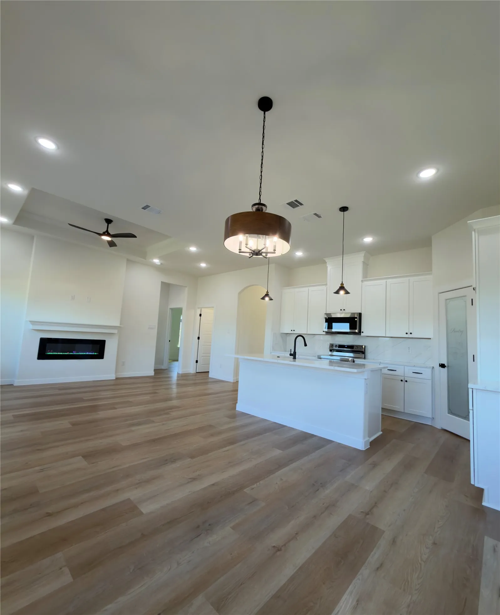 Main area of house.