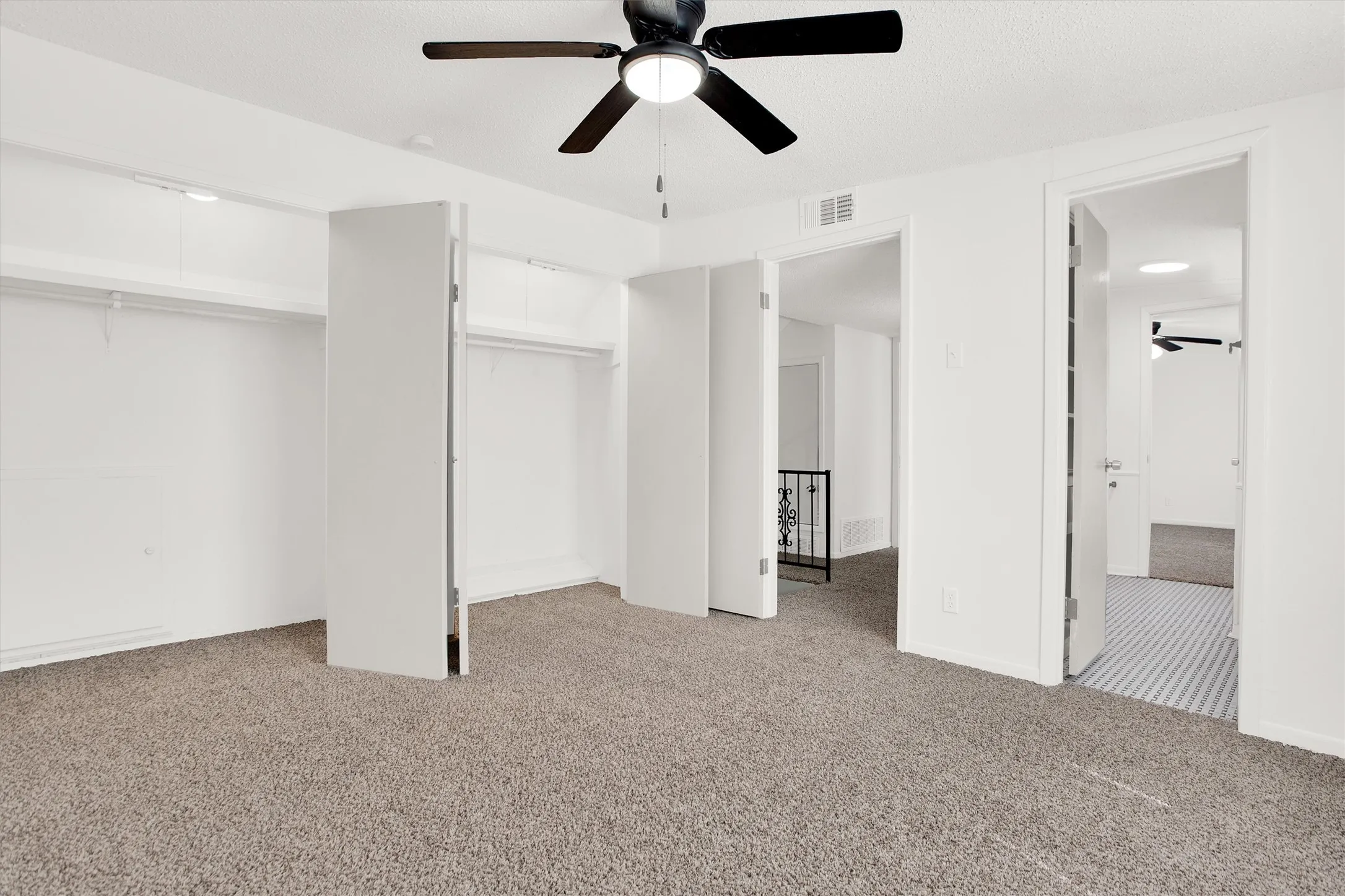 Upstairs south bedroom with great closet space