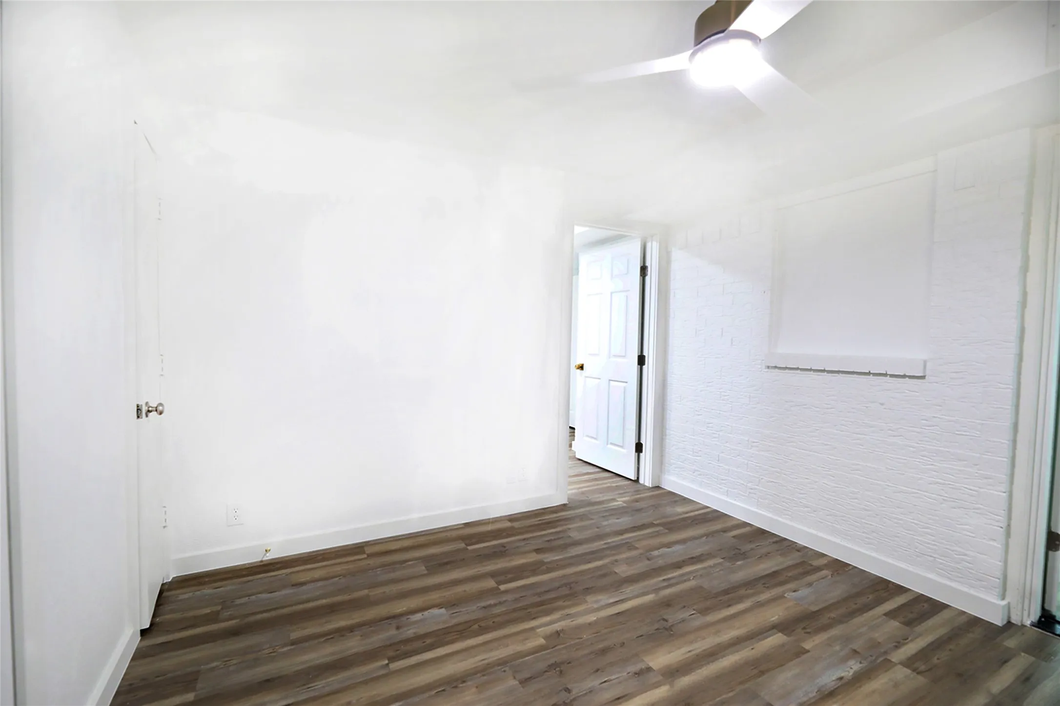Charming Brick Wall Bonus Room or 4th Bedroom
