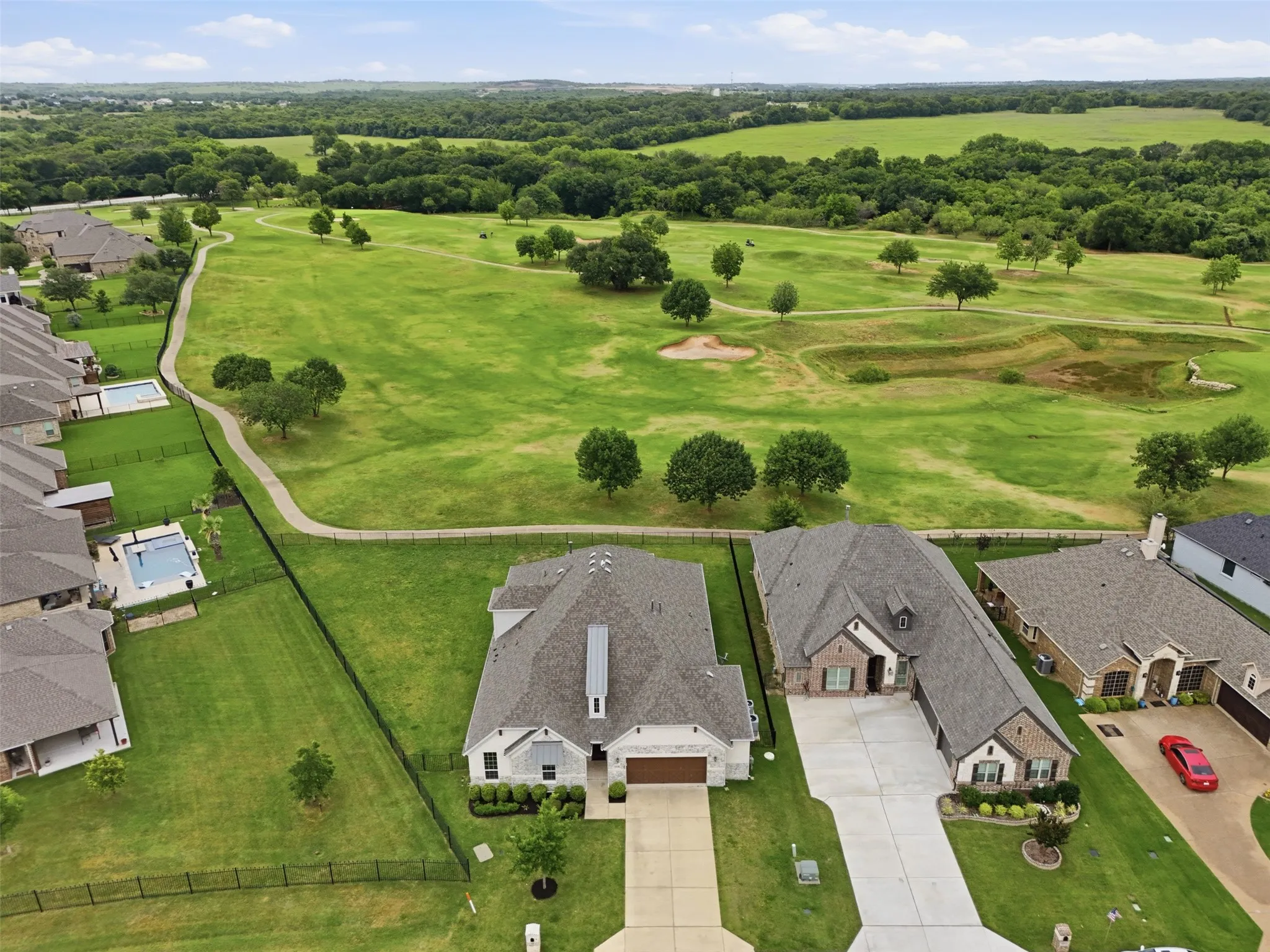 Located on the 4th fairway