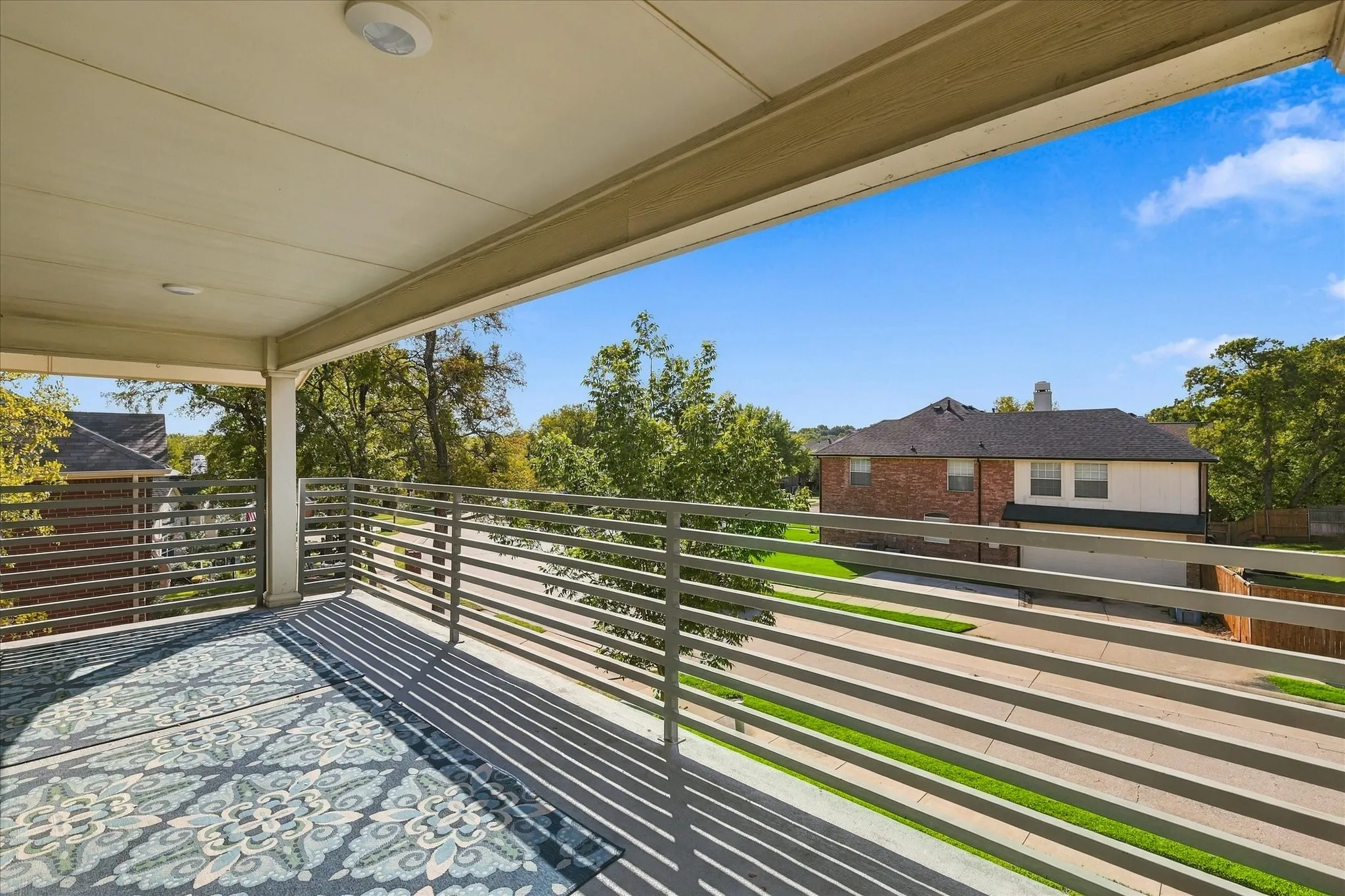 Enjoy extra peace & quiet living on your balcony.